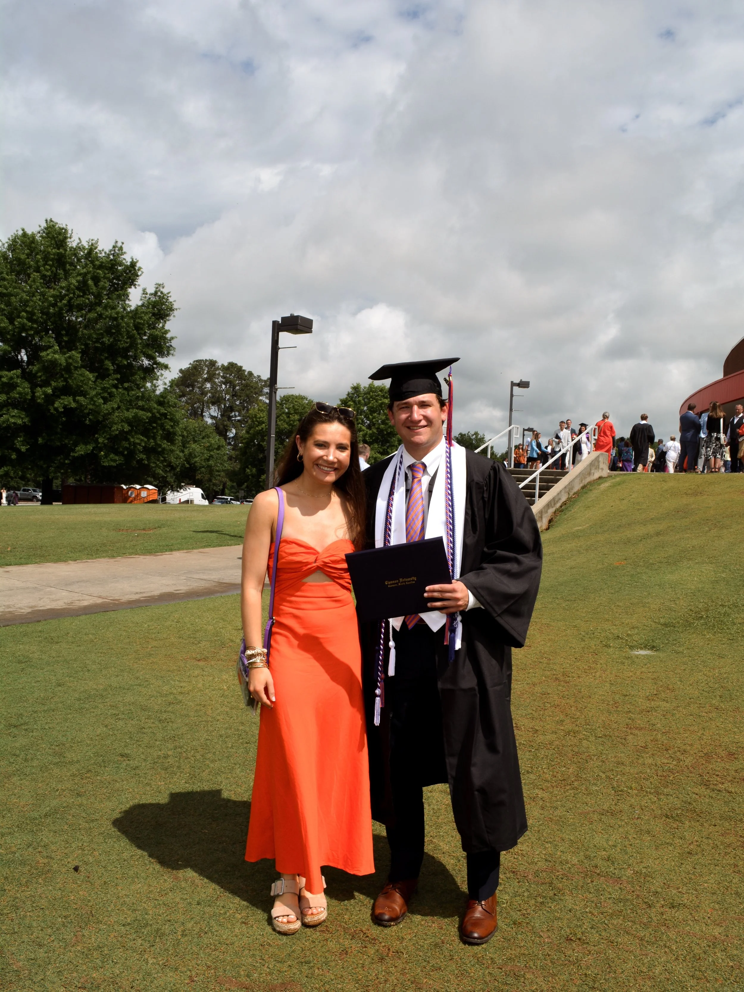 a longggg weekend in clemson featuring the graduate !! happy graduation @nick.carter02 !
