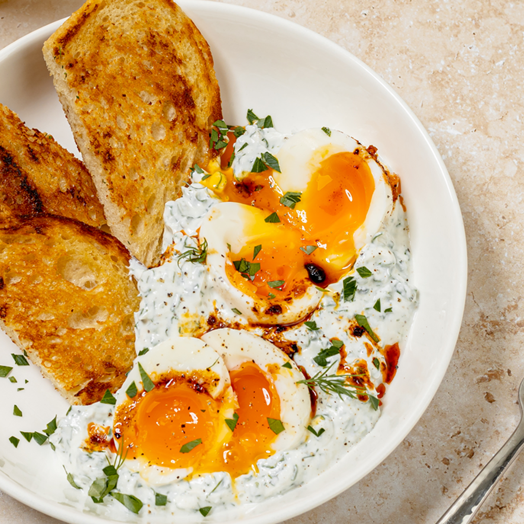 Jammy 7-Min Eggs with Chili Crisp 