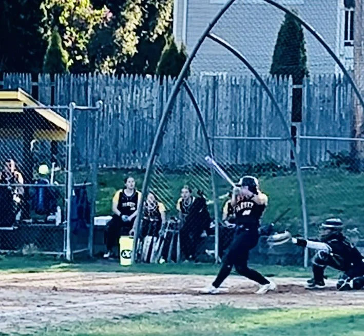 Joe playing baseball in the 1960s