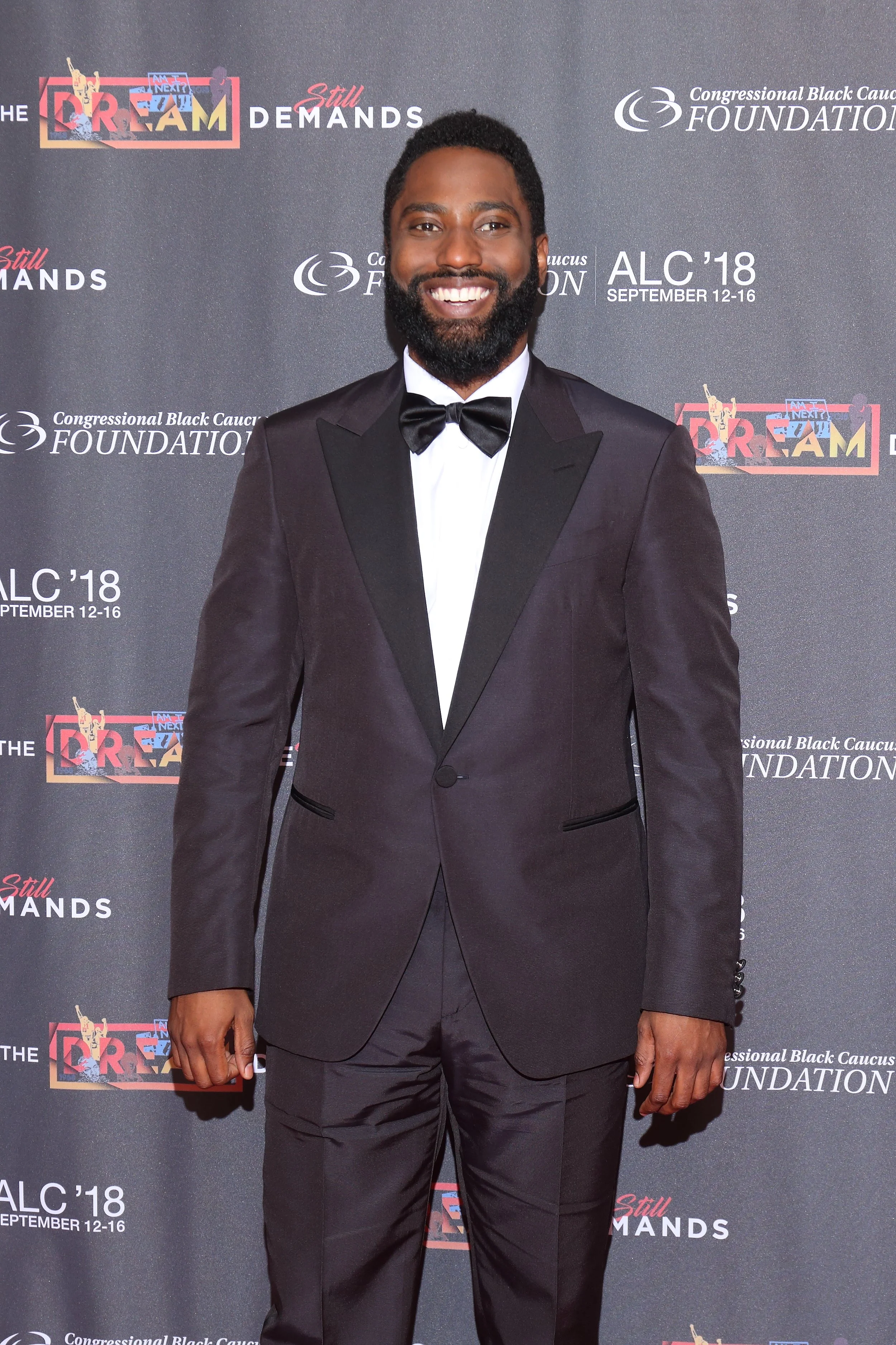 Actor John David Washington, son of actor Denzel Washington