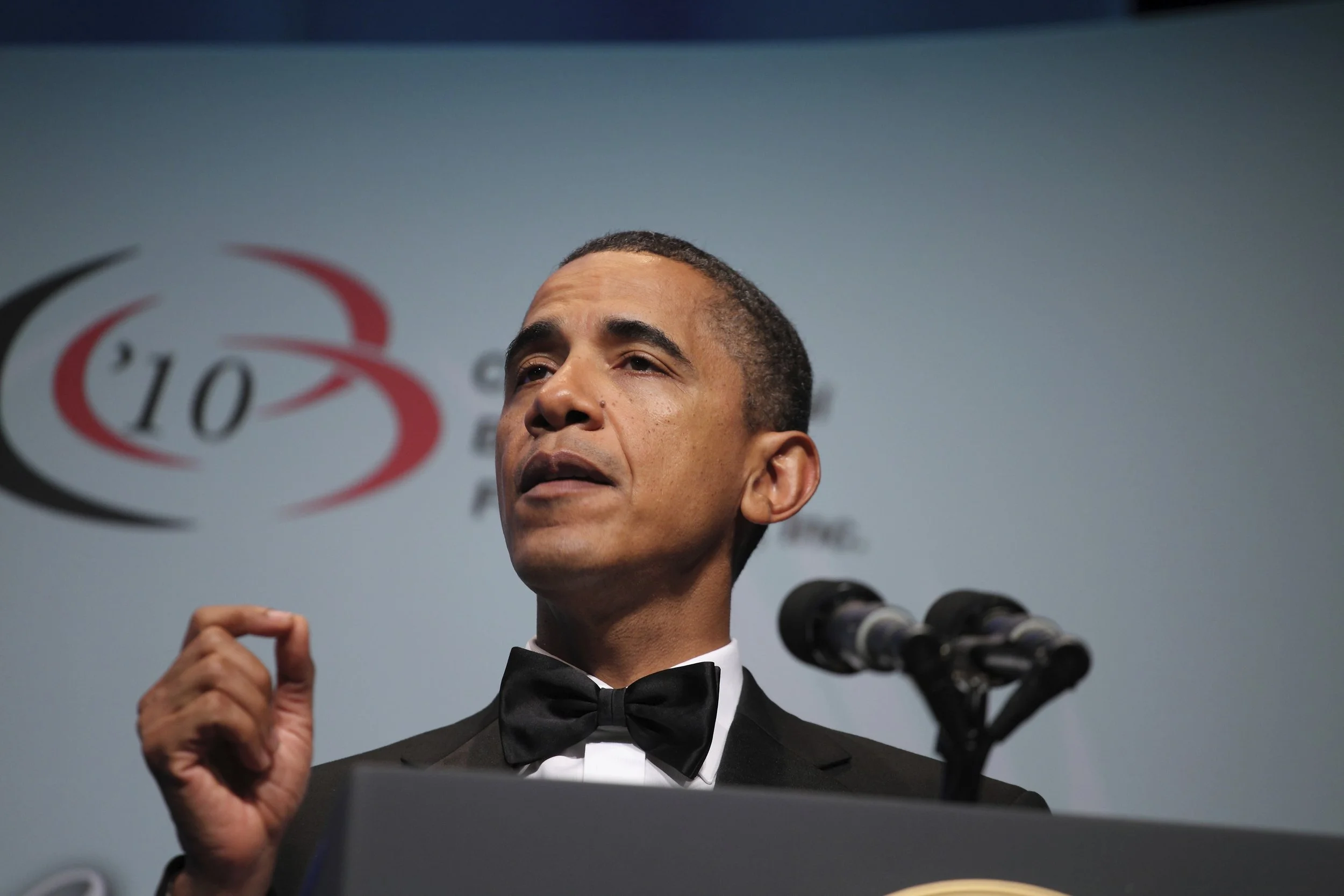 President Barack Obama speaking at the 2010 CBC Awards Dinner