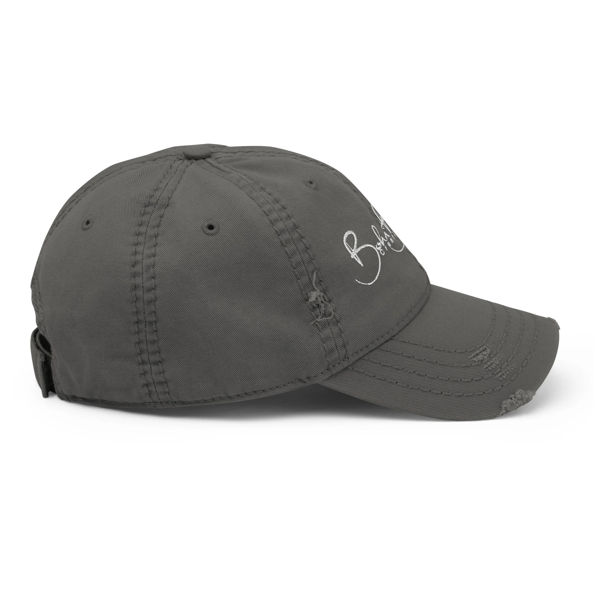 Distressed Branded Hat