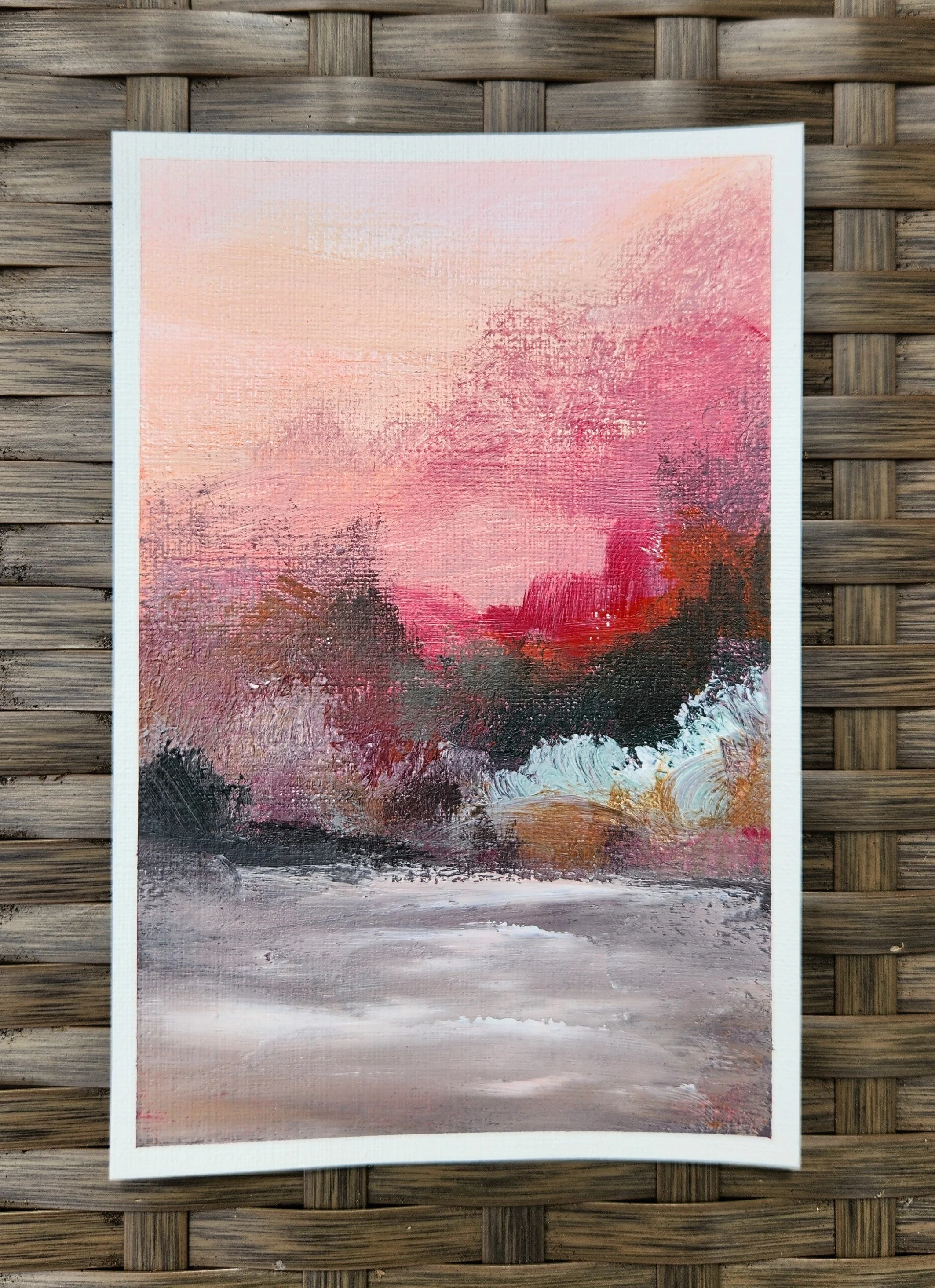 Pond at Sunset