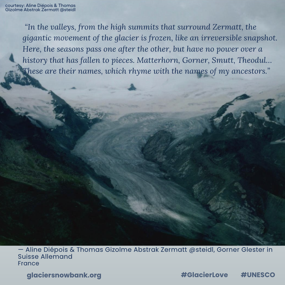 Aline Diepois, Zermatt, Glacier Snowbank.png