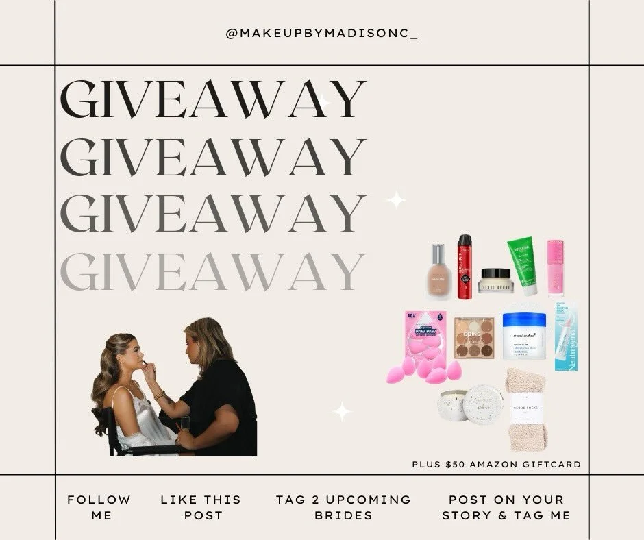 ✨ 5 YEAR MAKEUP ANNIVERSARY GIVEAWAY ✨

I seriously cannot believe I&rsquo;ve been freelancing for 5 YEARS!!!!! From my very first client to all of my beautiful brides &mdash; thank you for trusting me to be part of your special moments. To celebrate