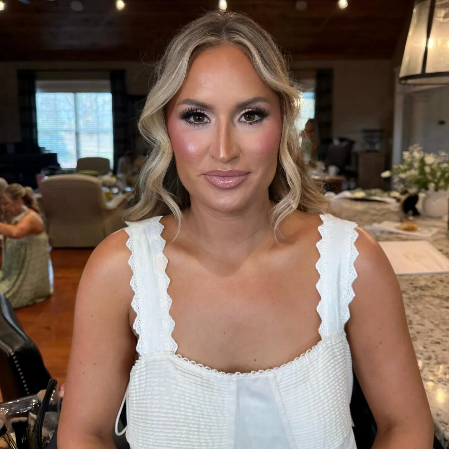 A bridal look created to last through vows, happy tears, and the biggest smiles of her life. Em, you were seriously breath taking!!!!!! 

📧 makeupbymadisoncope@gmail.com
Booking bridal + bridal parties for 2026 &amp; 2027!

Hair - @hairmakeupbyhaley