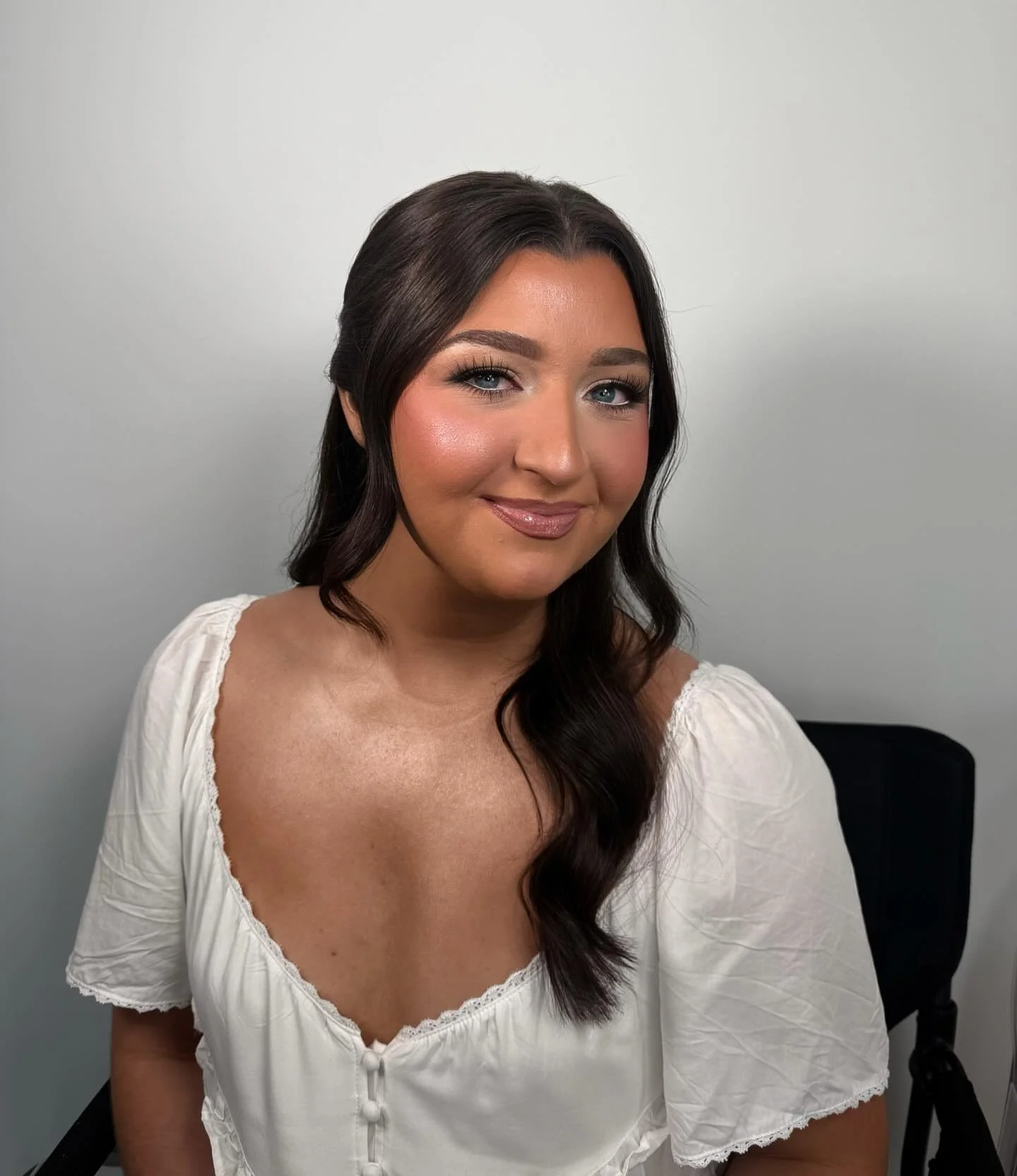 The most radiant bride inside &amp; out!!!!! What an honor it was to be her makeup artist 🥹🥹🥹 

Makeup - @makeupbymadisonc_ 
Hair - @hairmakeupbyhaley 

#BrideGoals #BridalMakeup #WeddingGlam #SoftGlamBride #MakeupArtist BrideGoals GlamSquad Weddi