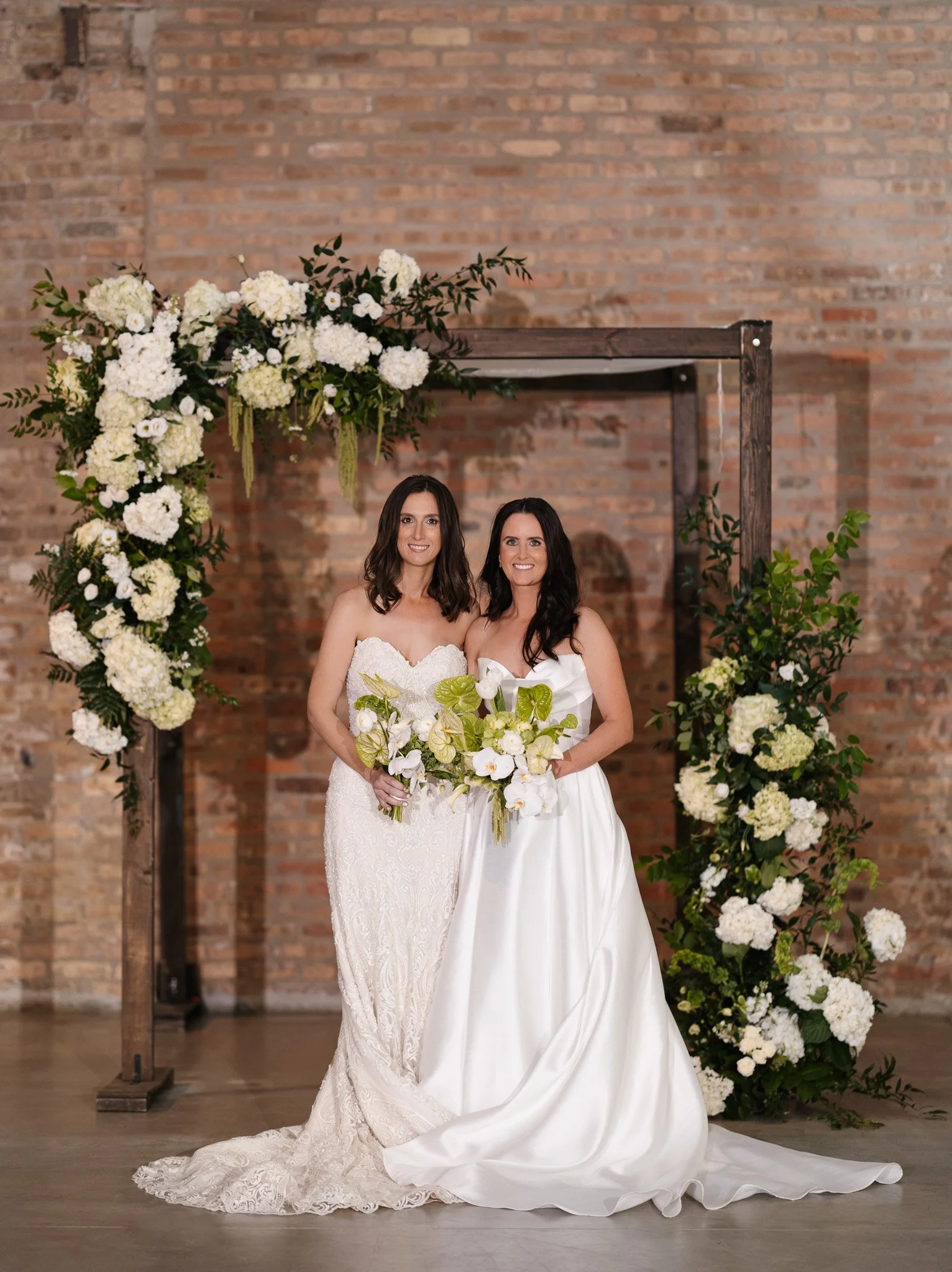 portrait of brides