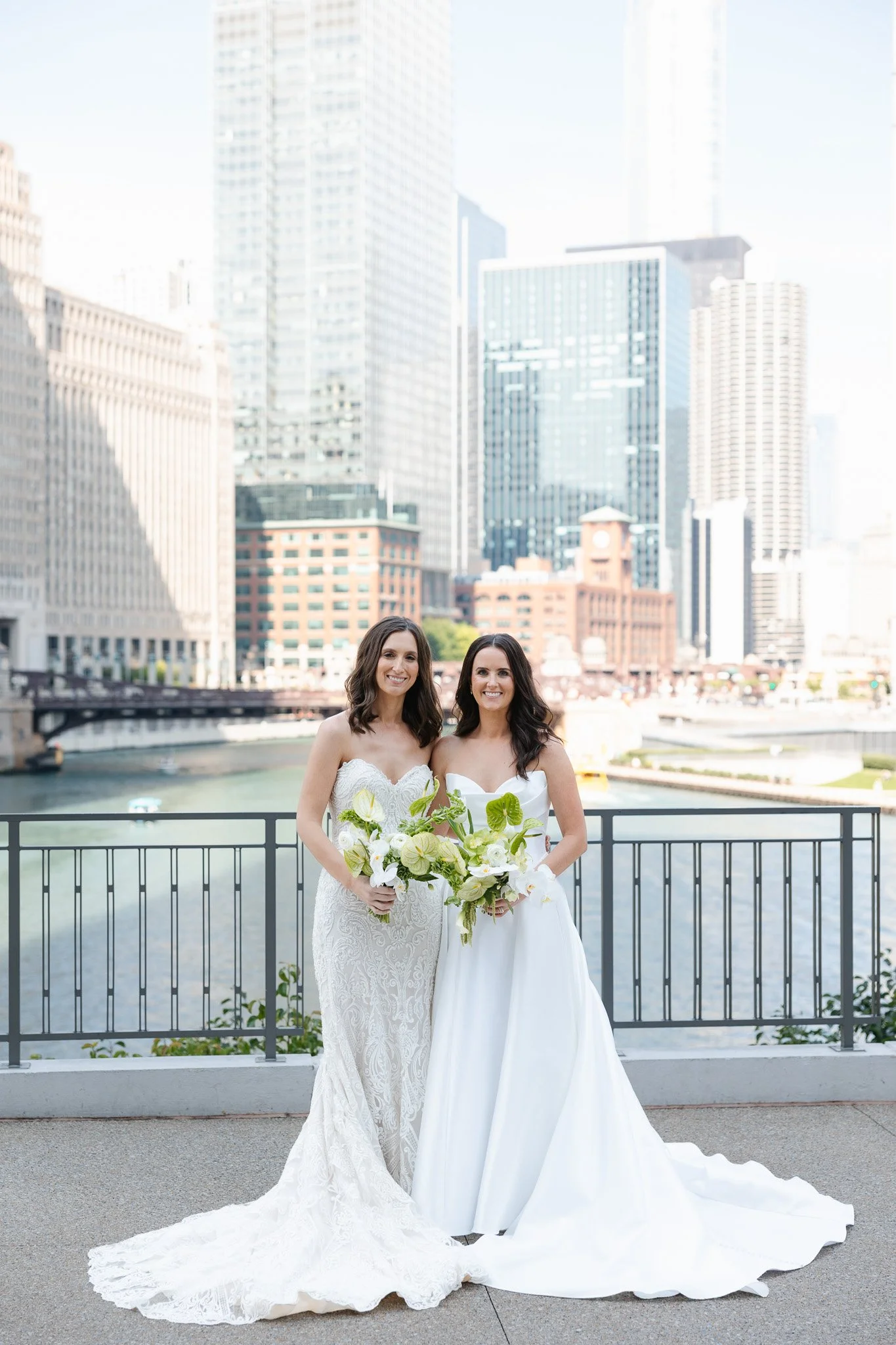 portrait of brides
