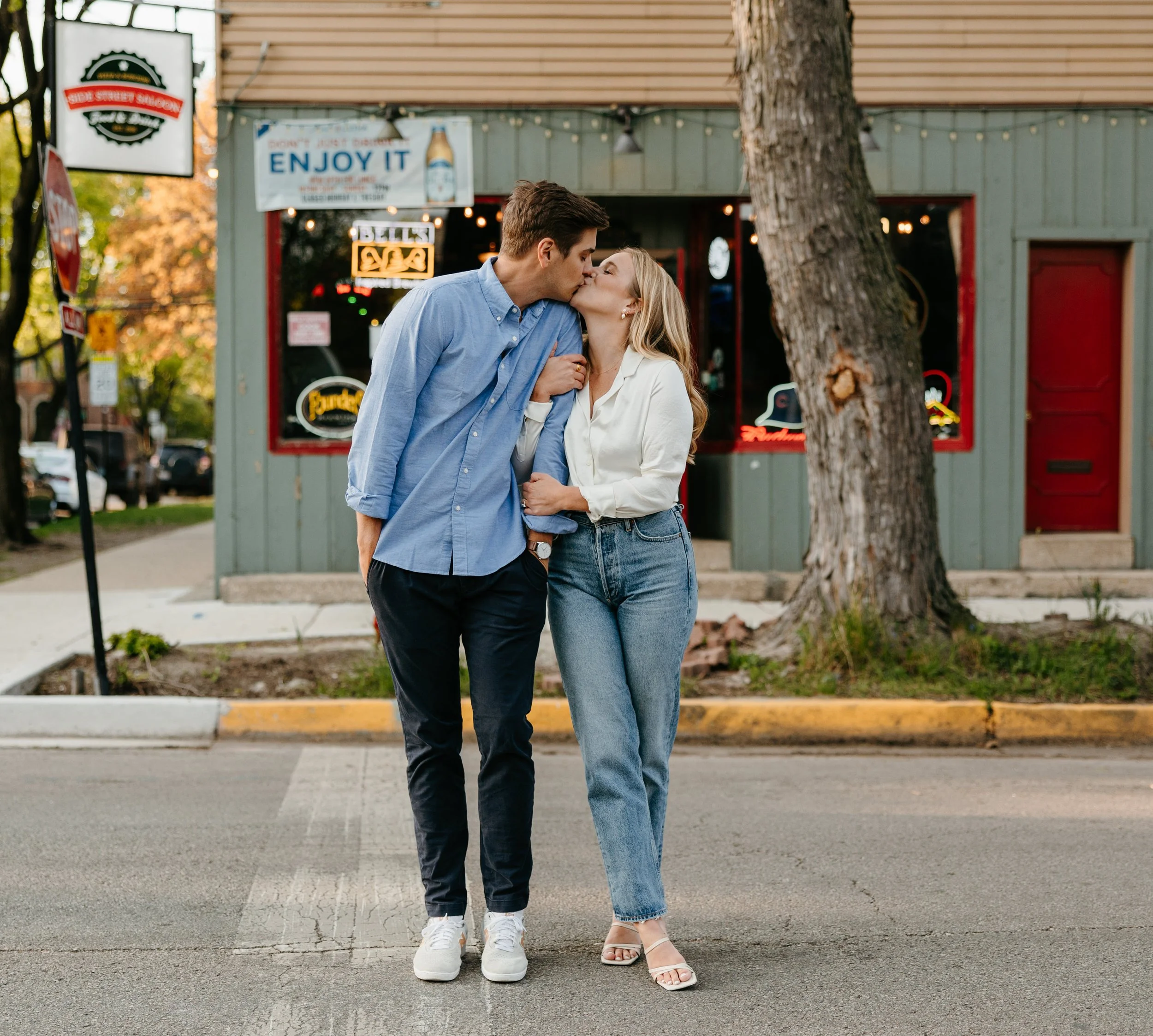 ALLY + ZACH’S CHICAGO ENGAGEMENT ON DIGITAL + FILM