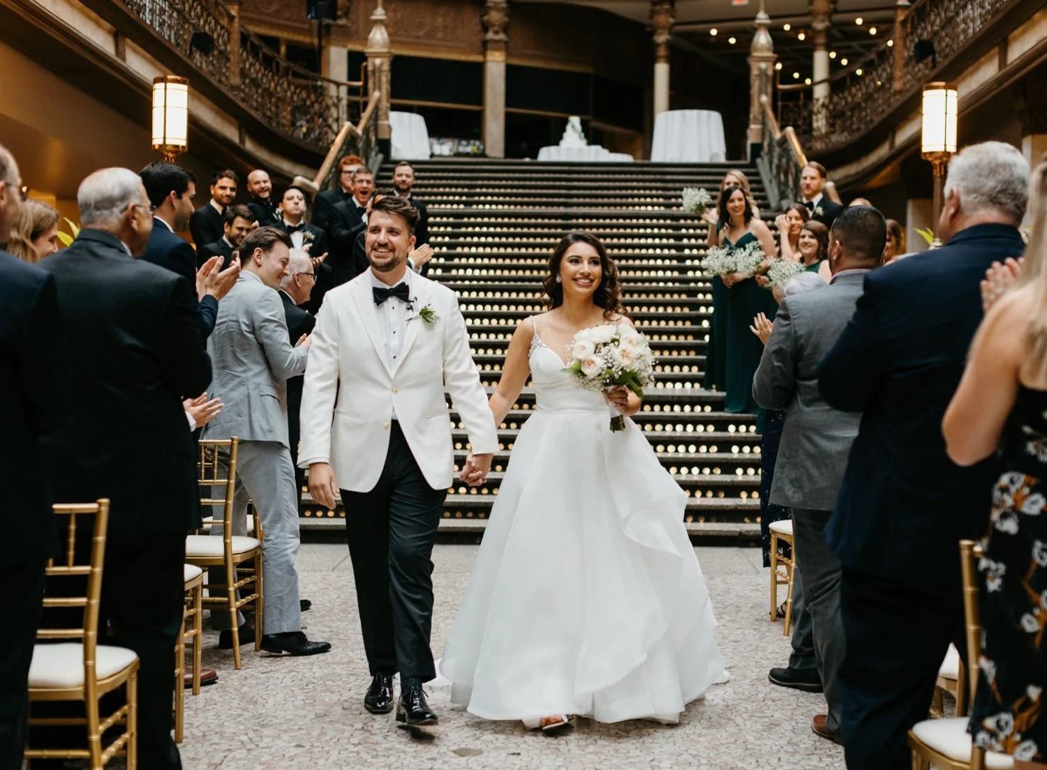 MIKE + CHELSEA'S CLEVELAND ARCADE WEDDING