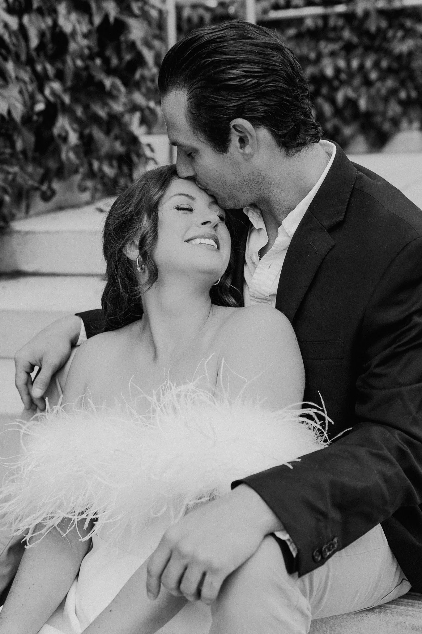 downtown chicago riverwalk engagement photos