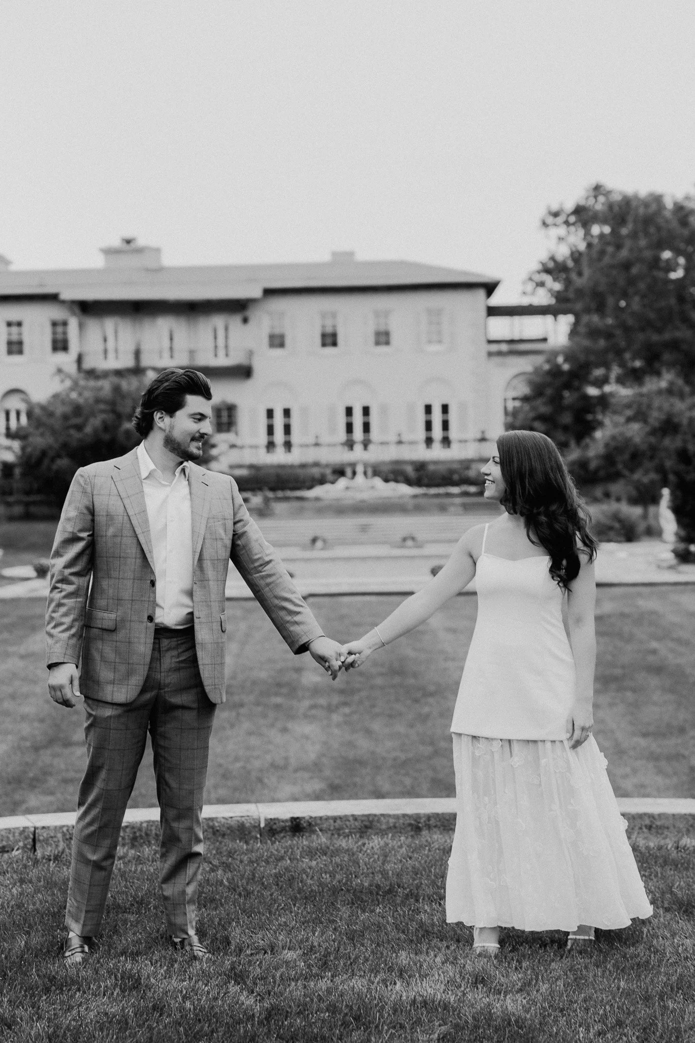 film inspired cuneo mansion engagement photos