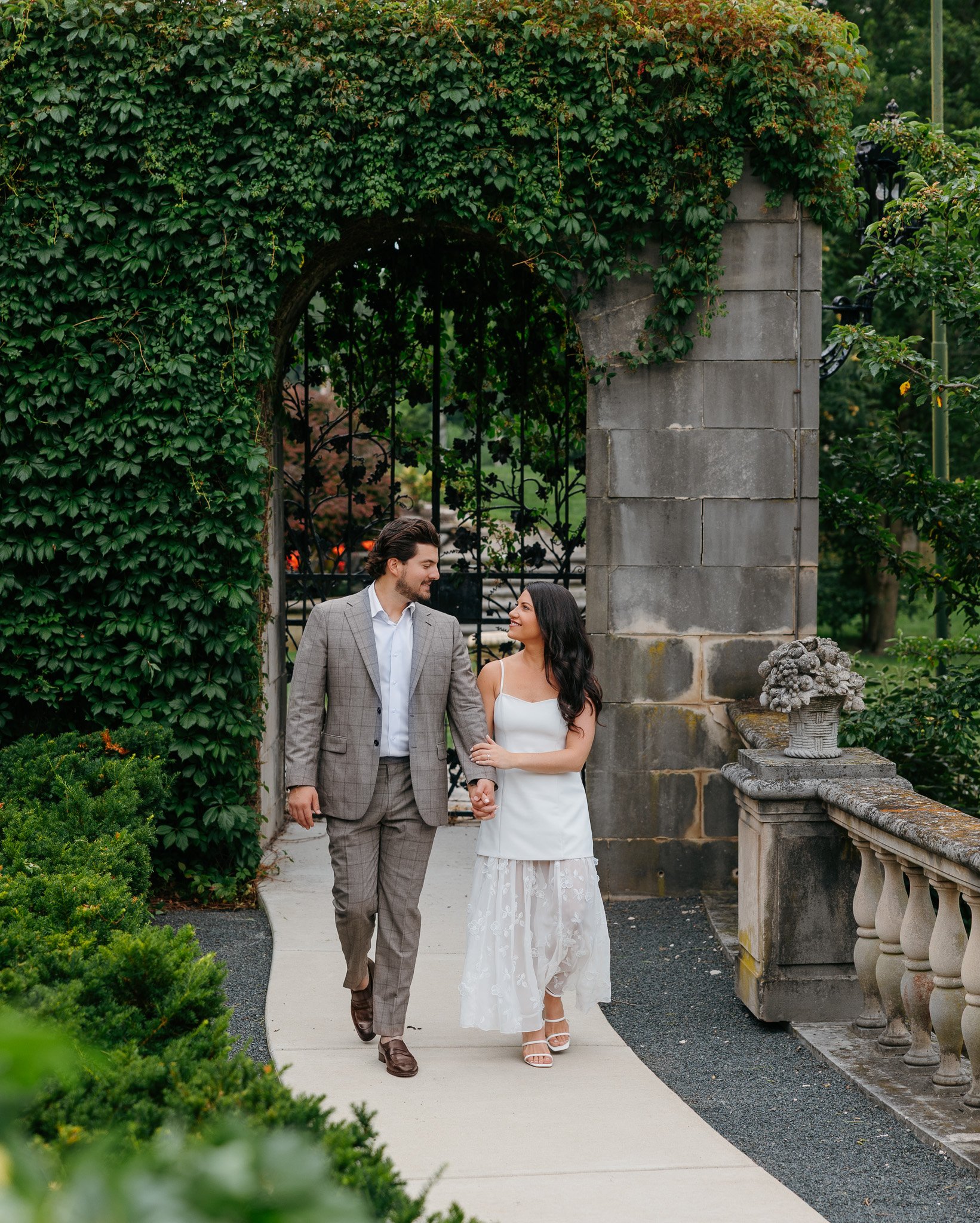 italian inspired engaement session