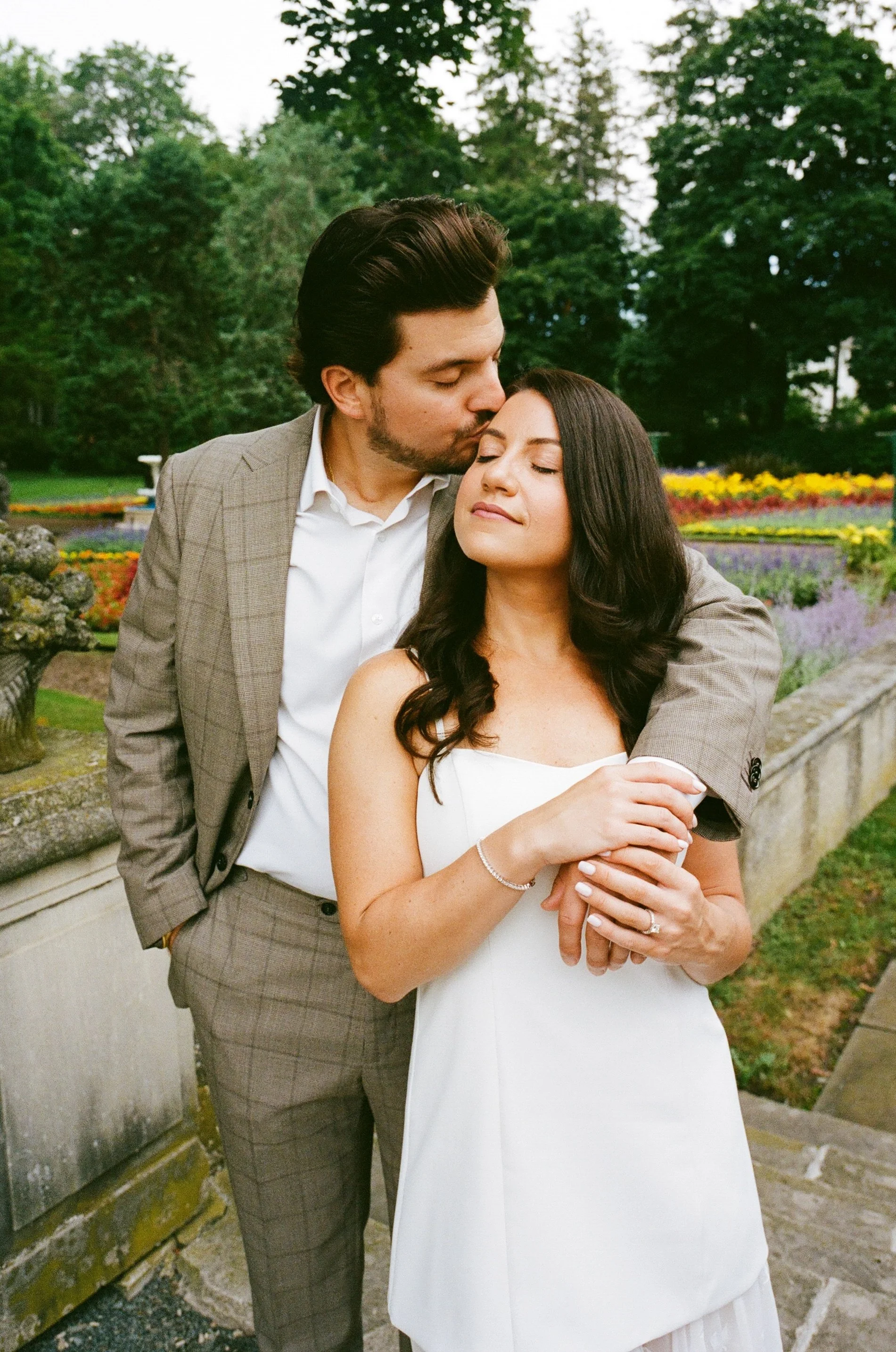 pride and prejudice inspired engagement session 35mm film