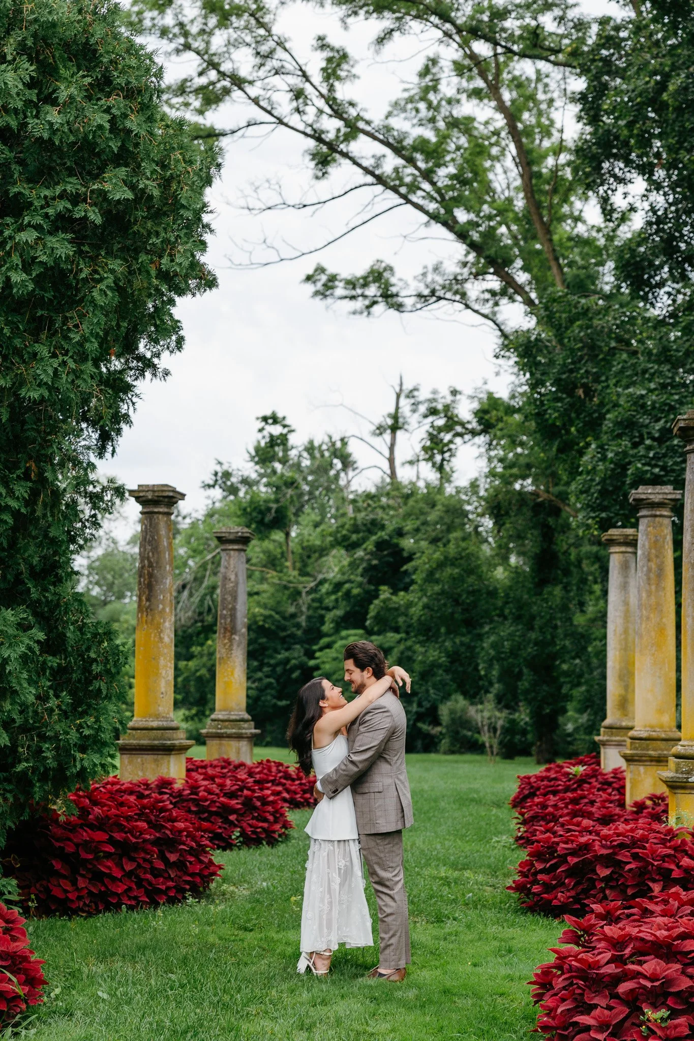 pride and prejudice inspired engagement session