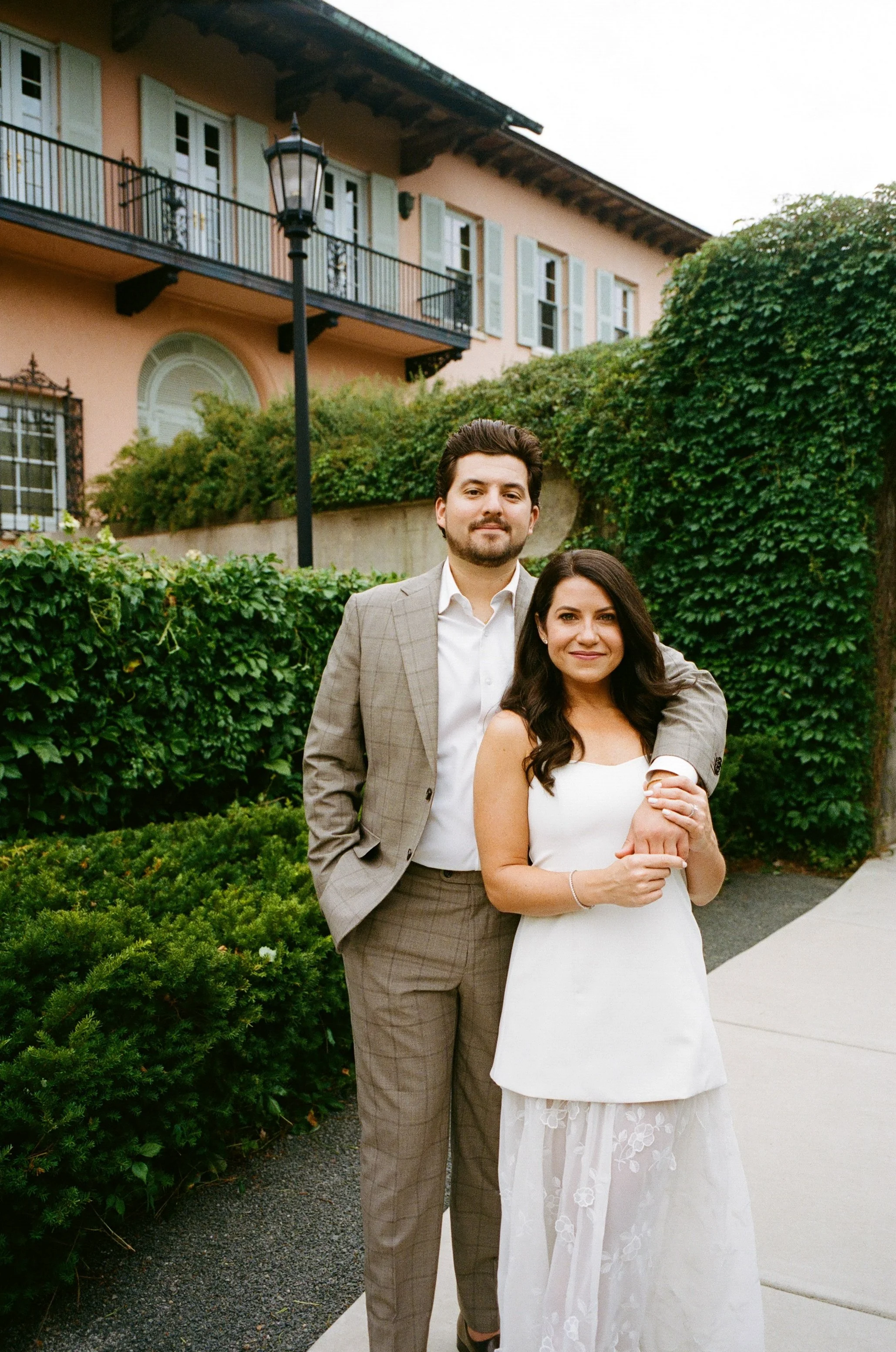 italian inspired engaement session on 35mm film