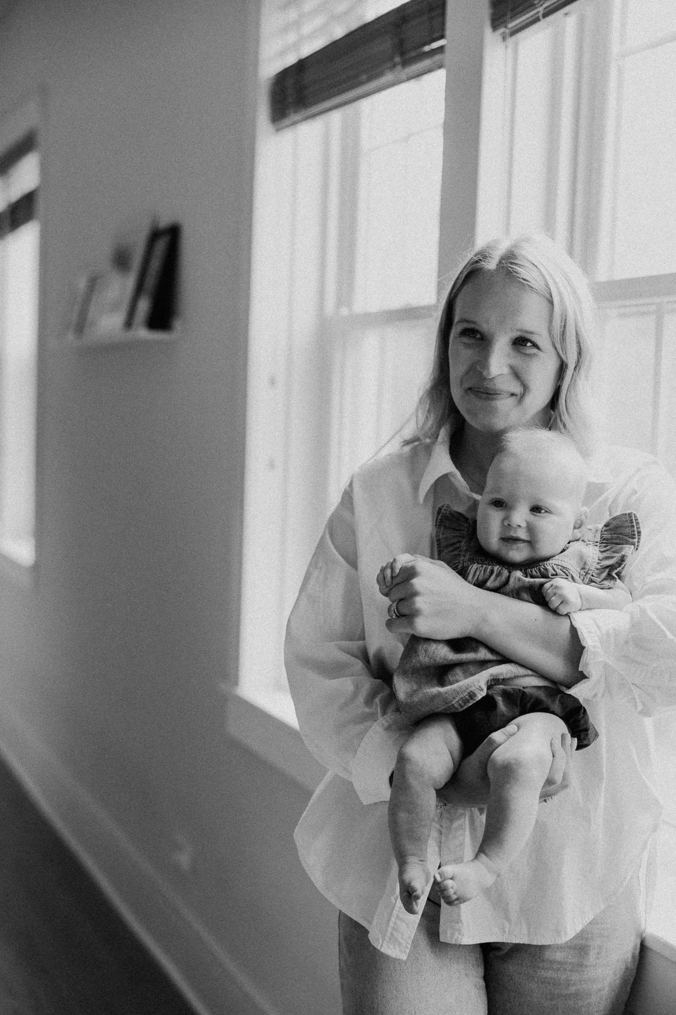candid film style chicago family photos