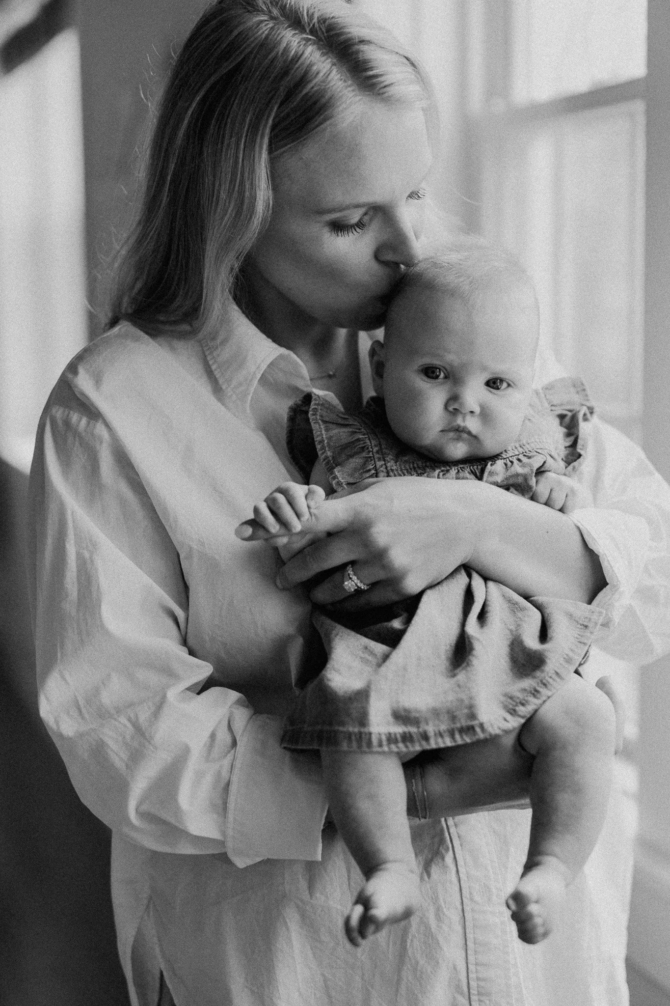 candid film style chicago family photos