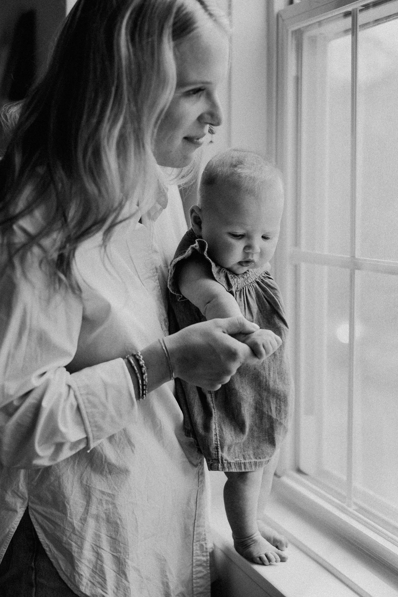 candid film style chicago family photos