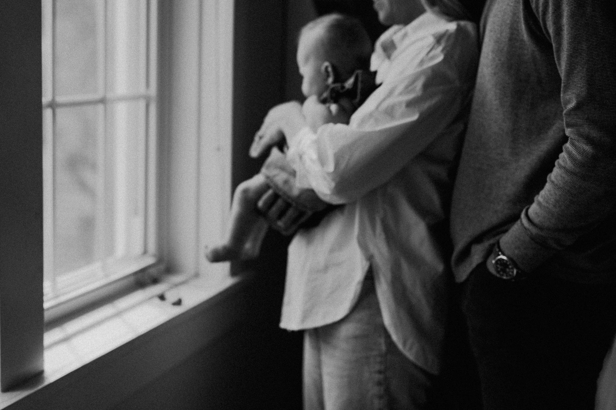 candid film style chicago family photos