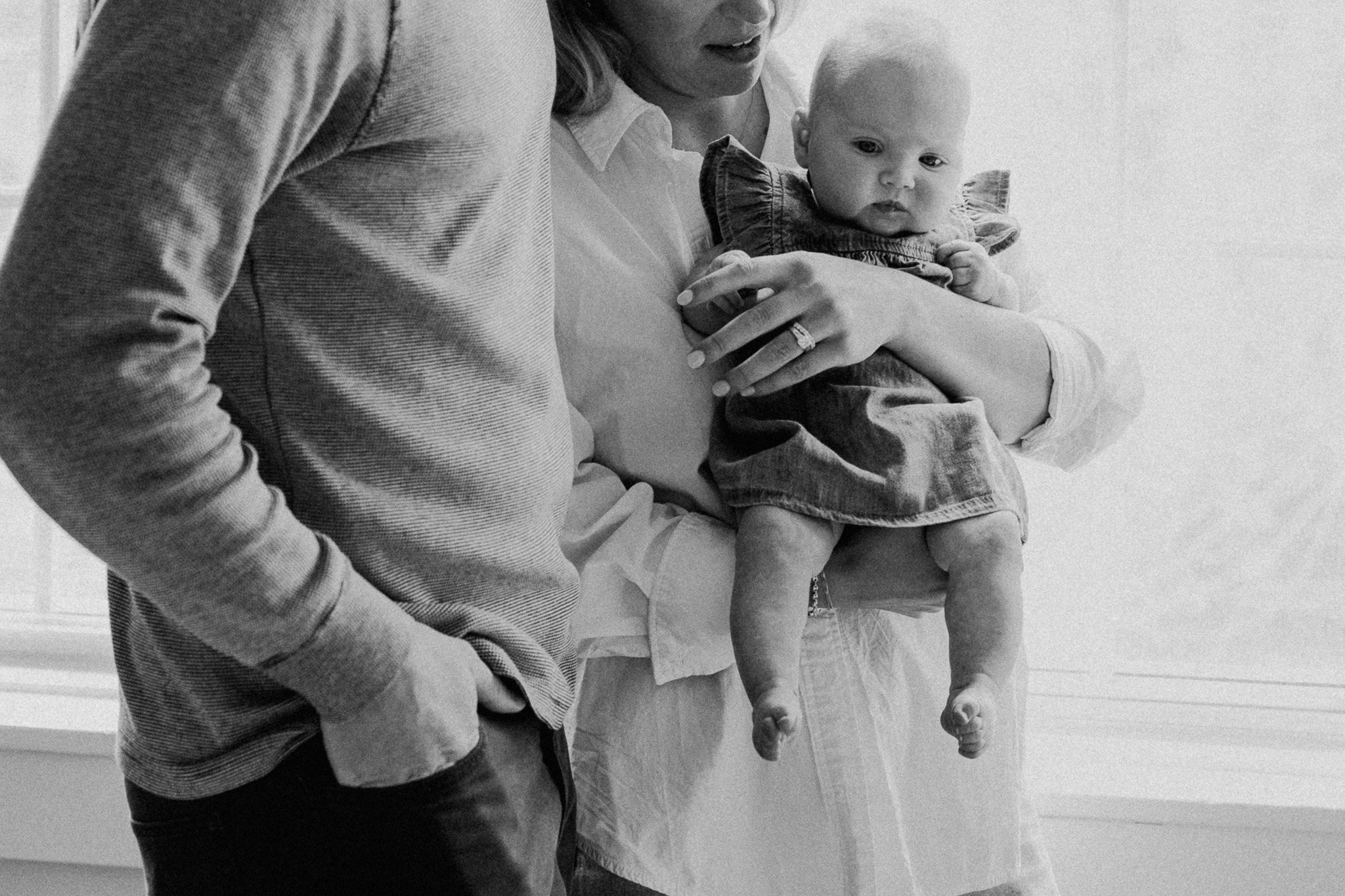 candid film style chicago family photos