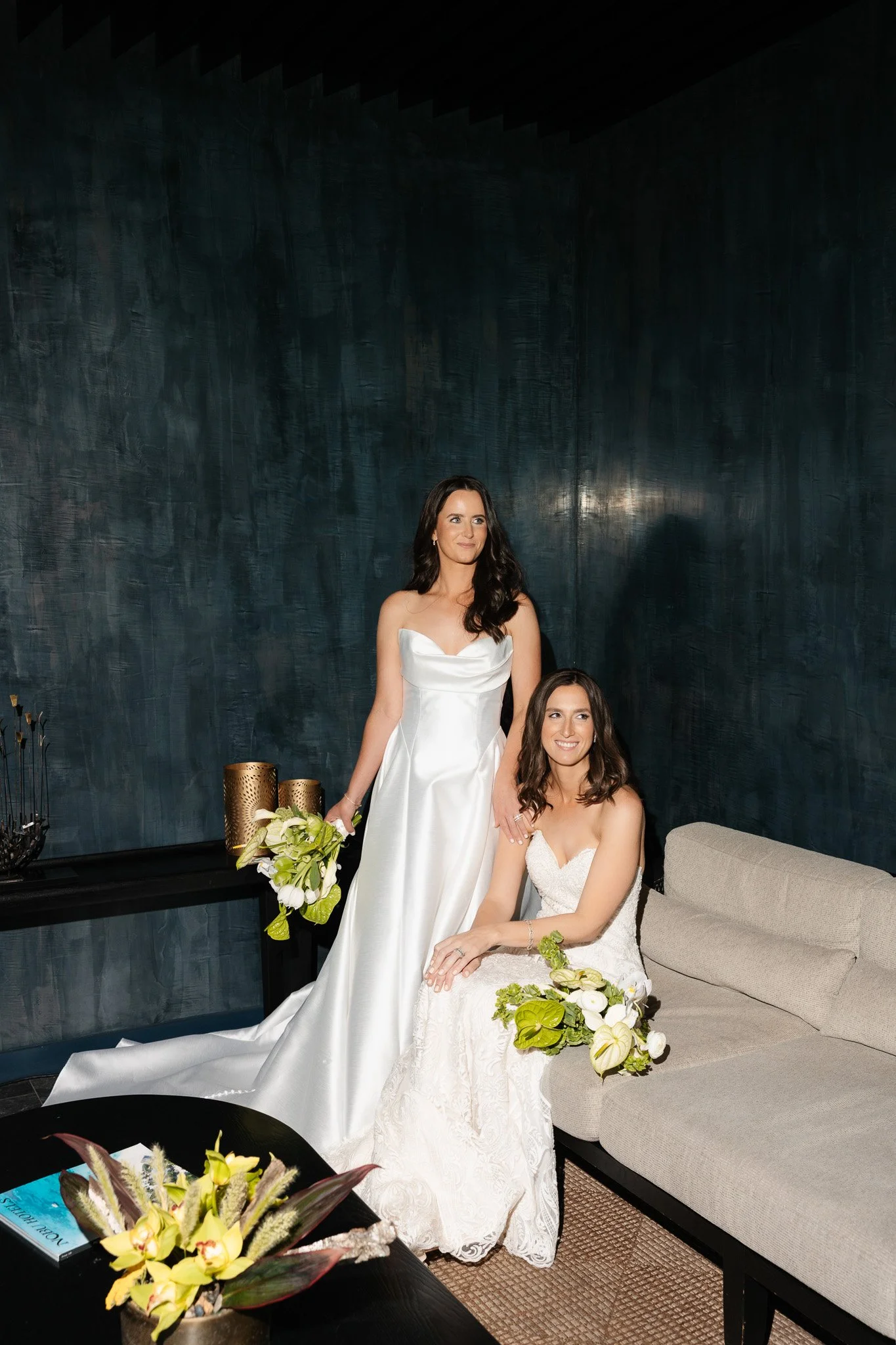 brides at Nobu Chicago