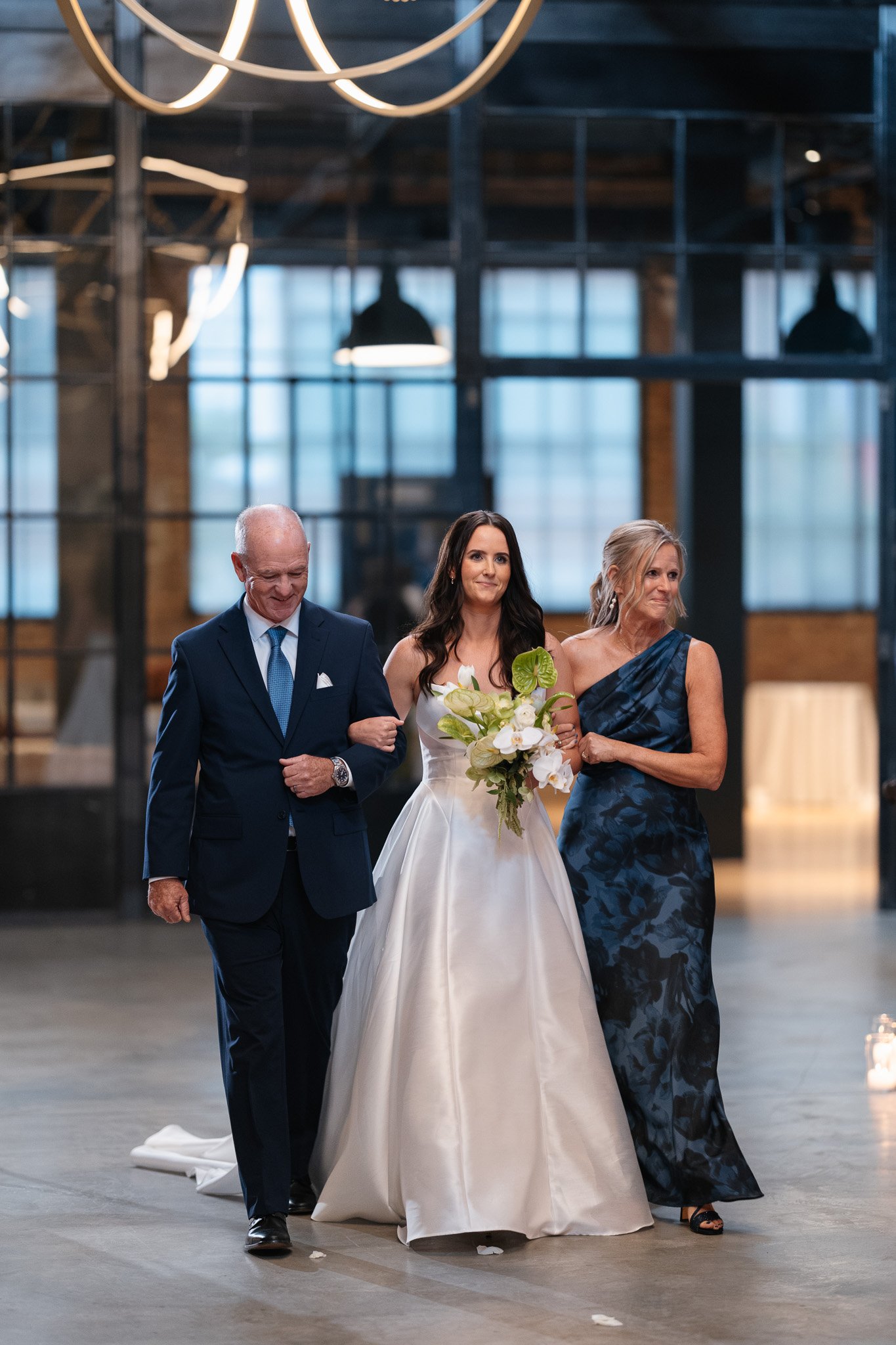 bride walking down aisle