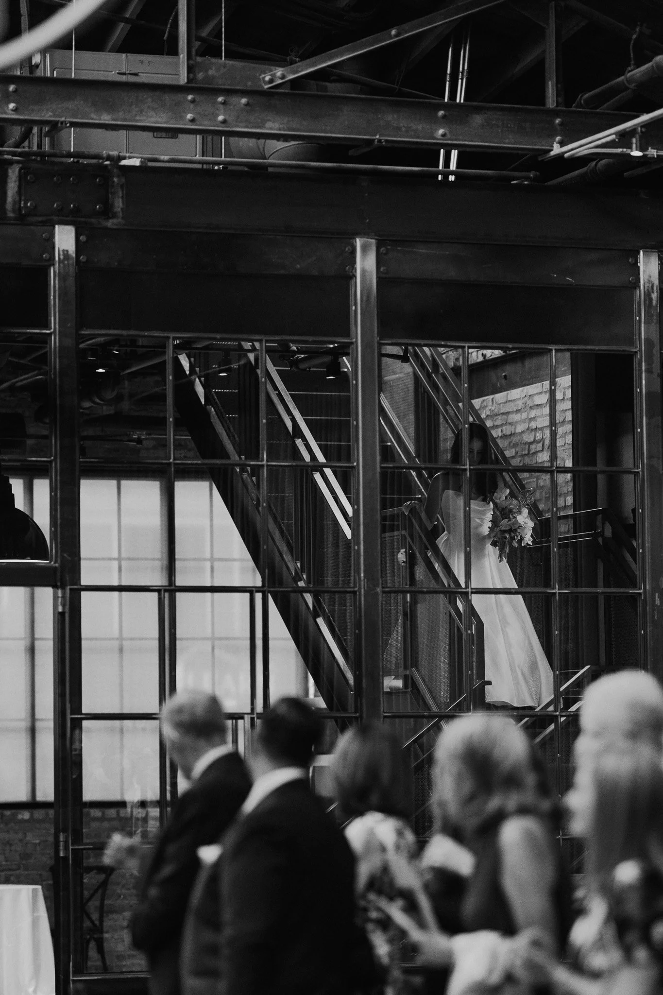 bride walking down aisle