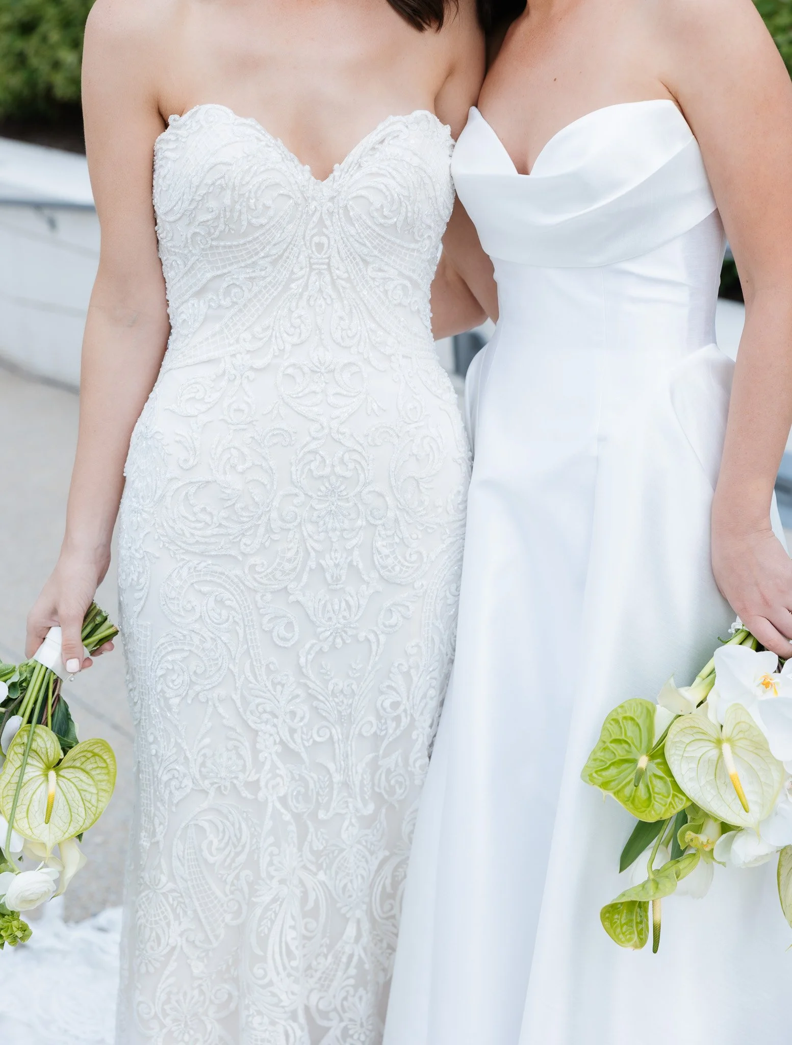 portrait of brides