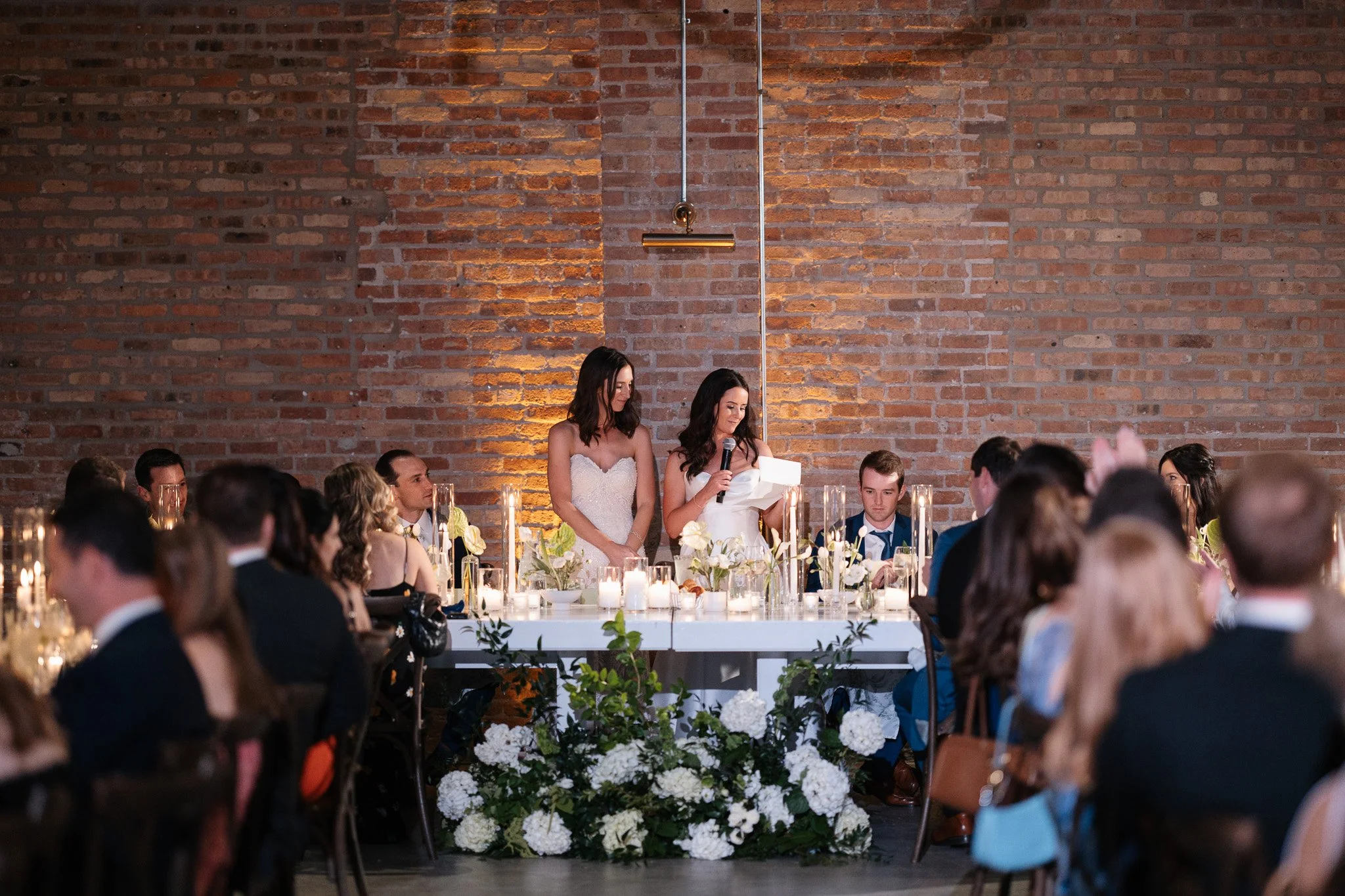 brides giving speech