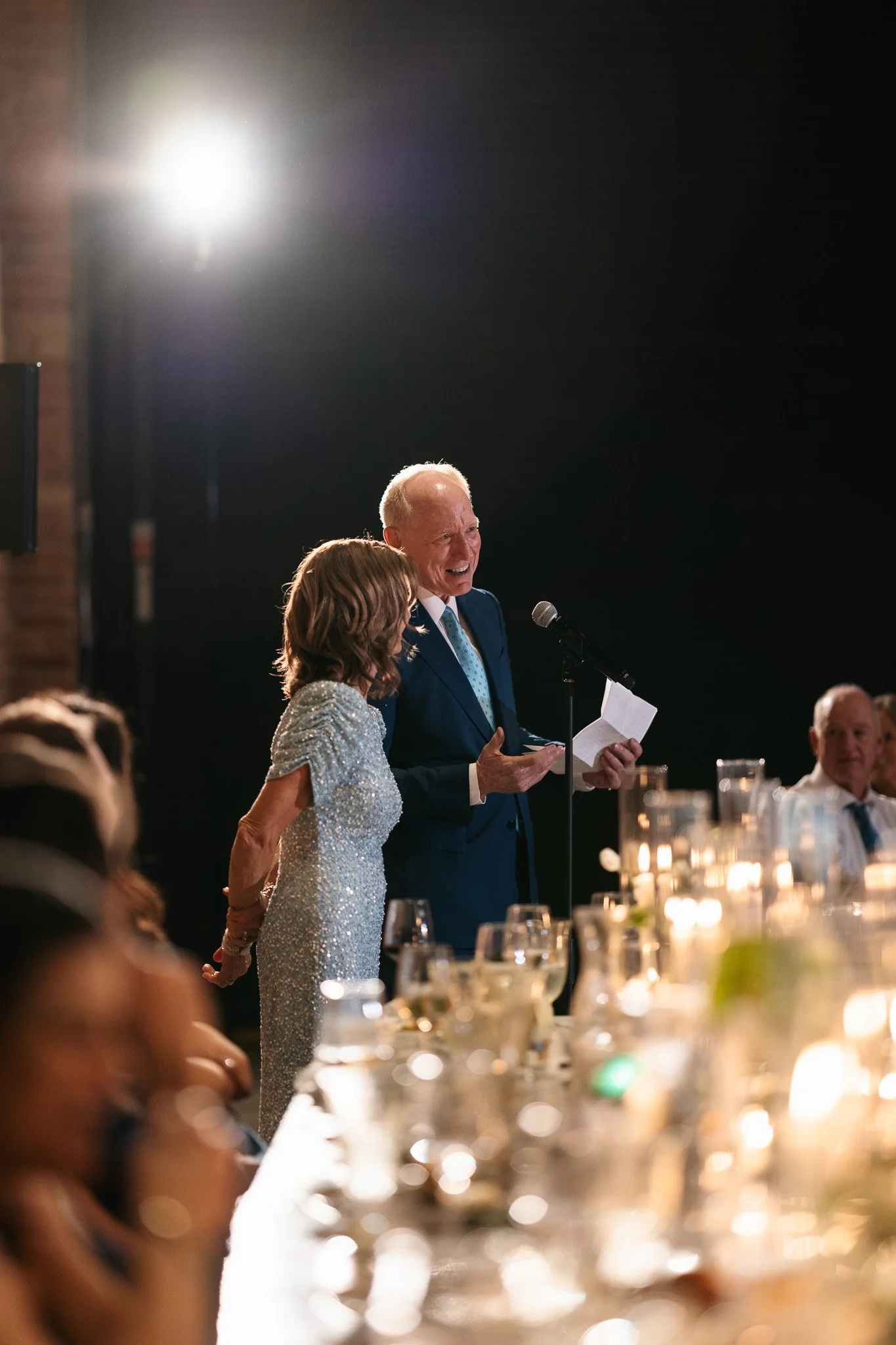 candlelit speeches