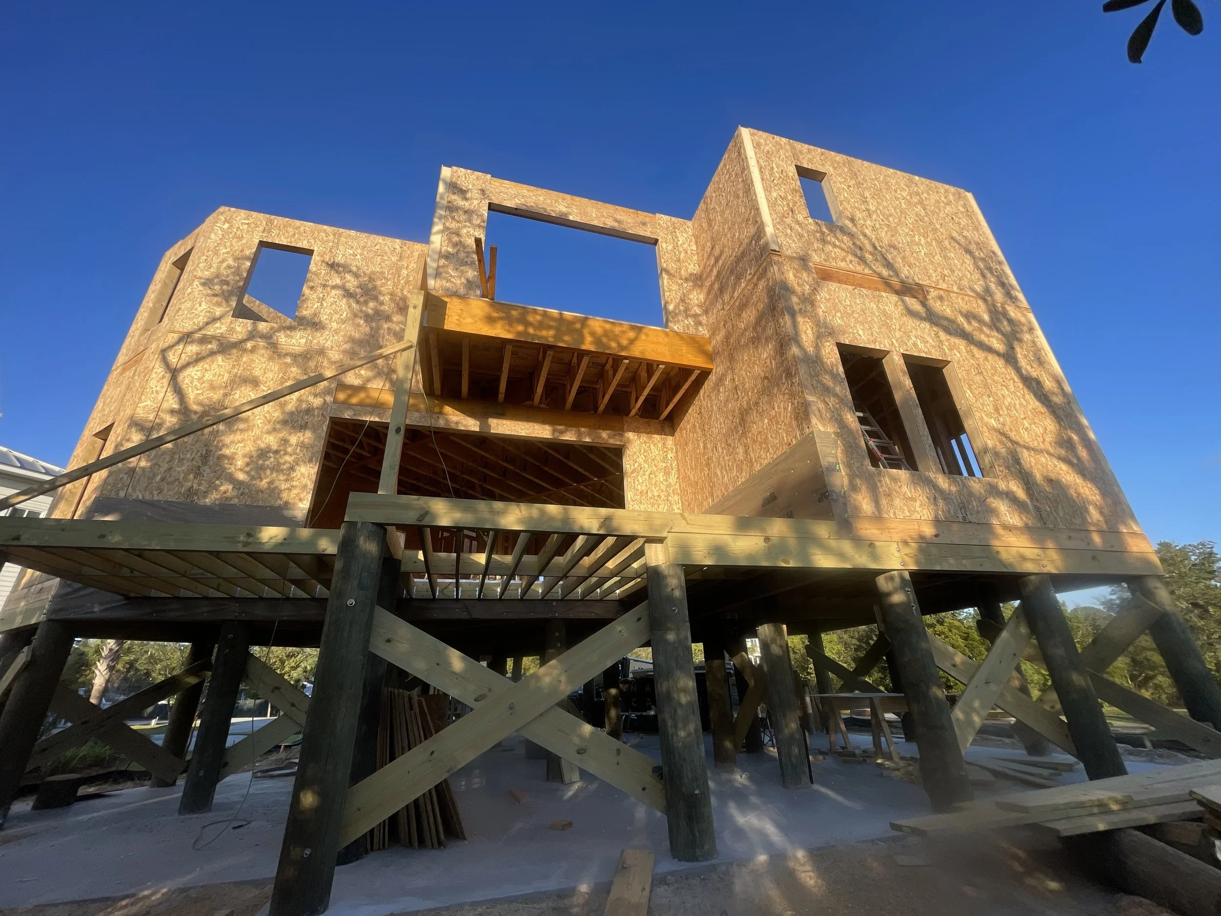 installation of structural insulated panel walls