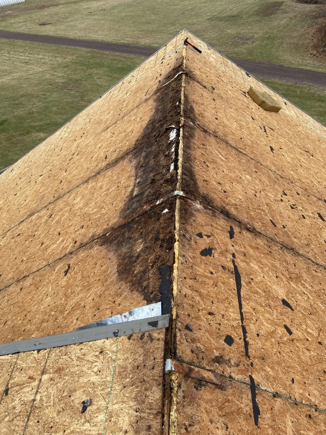 OSB issues at ridge