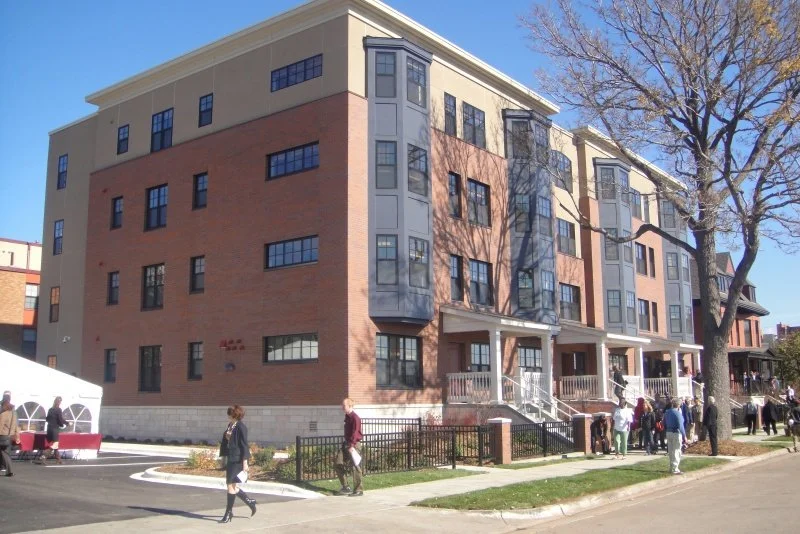 Aeon Alliance Apartments, Minneapolis MN.  SIPs by Extreme Panel