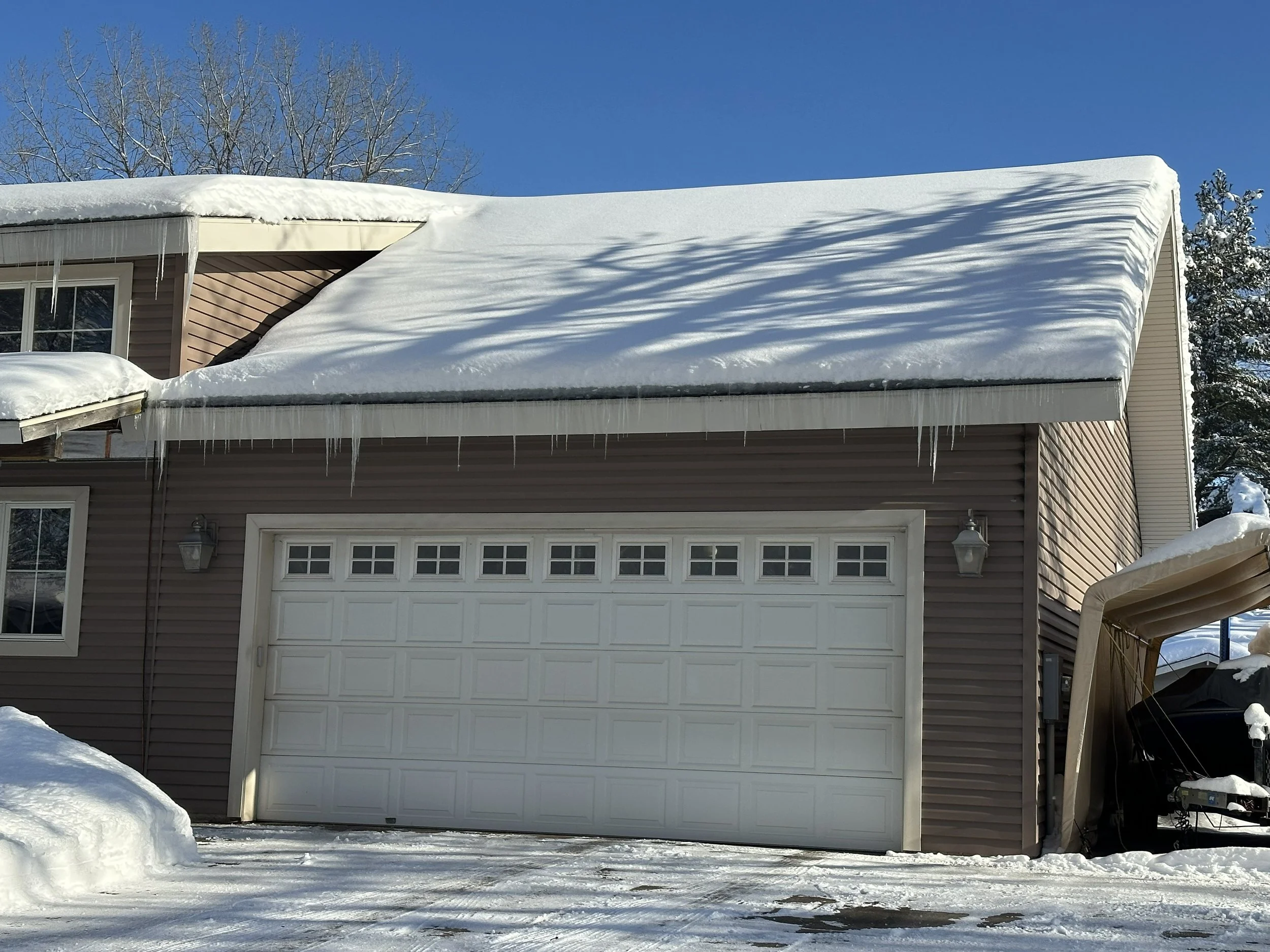 Snow &amp; Ice Dams on my SIP roof