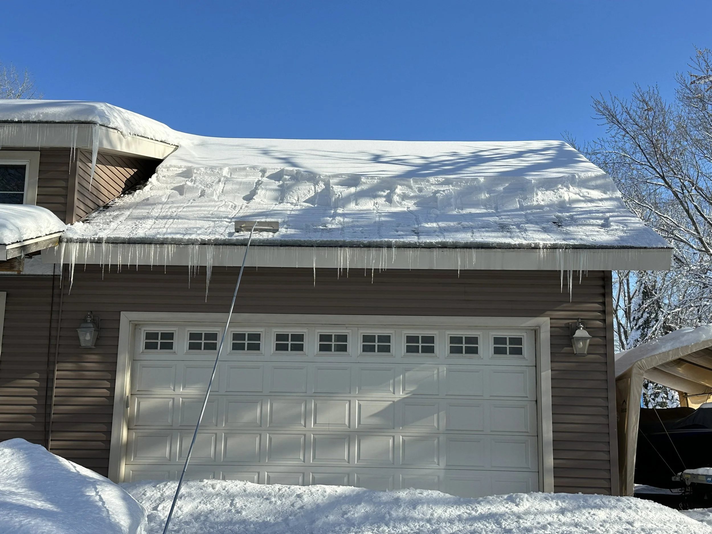 Snow &amp; Ice Dams on my SIP roof