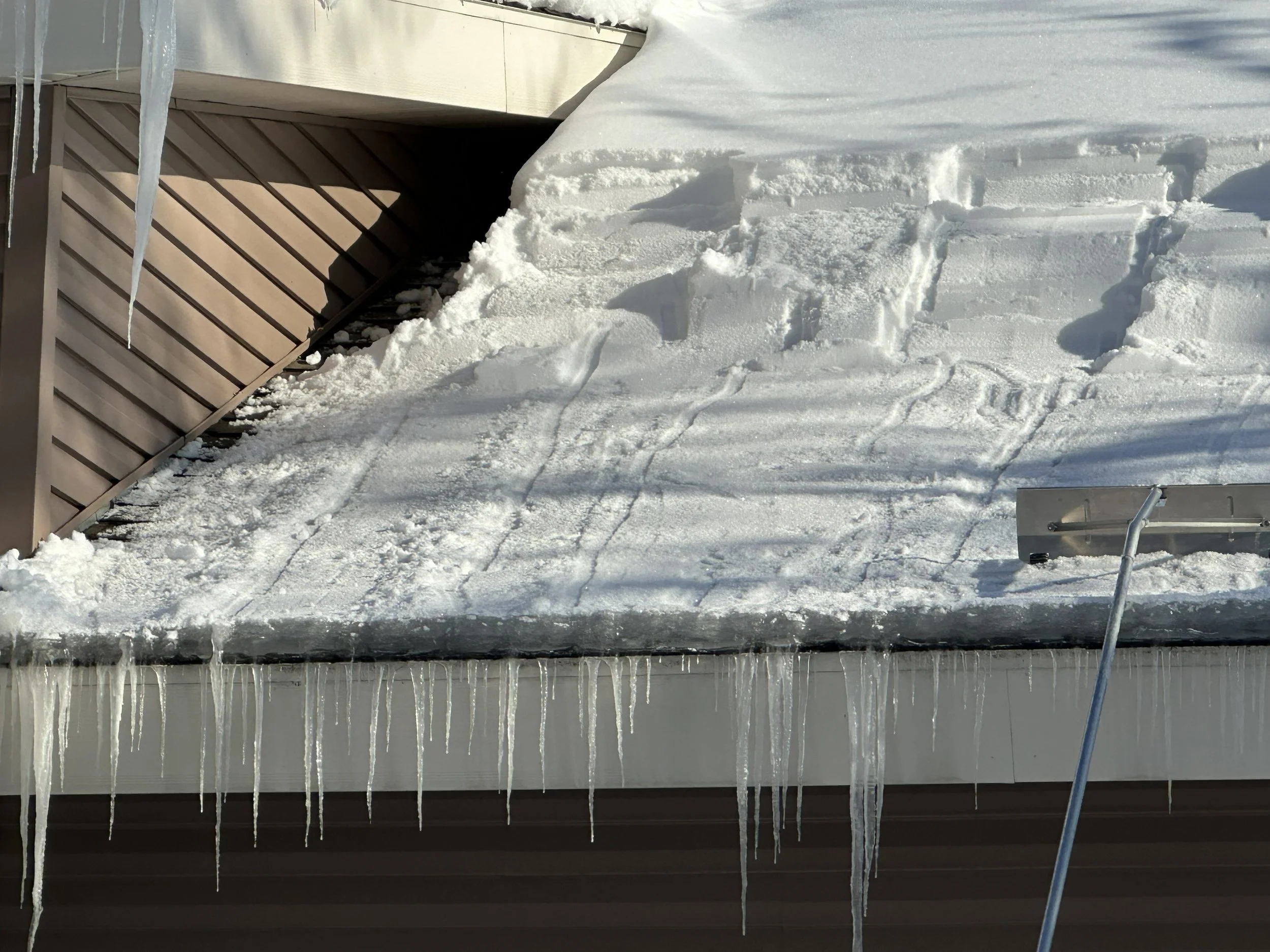 Snow &amp; Ice Dams on my SIP roof