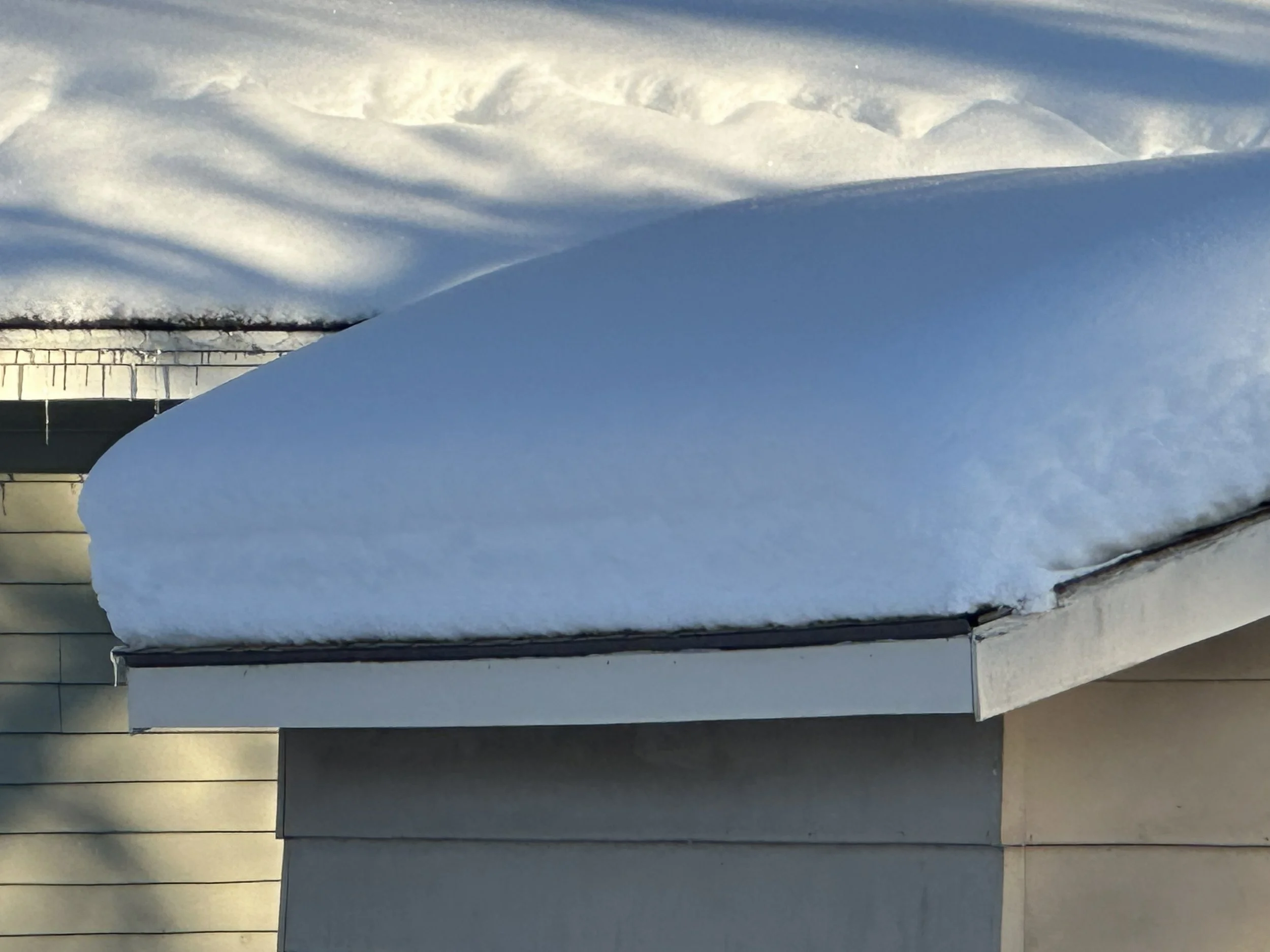 No Ice Dams on My Shed Roof