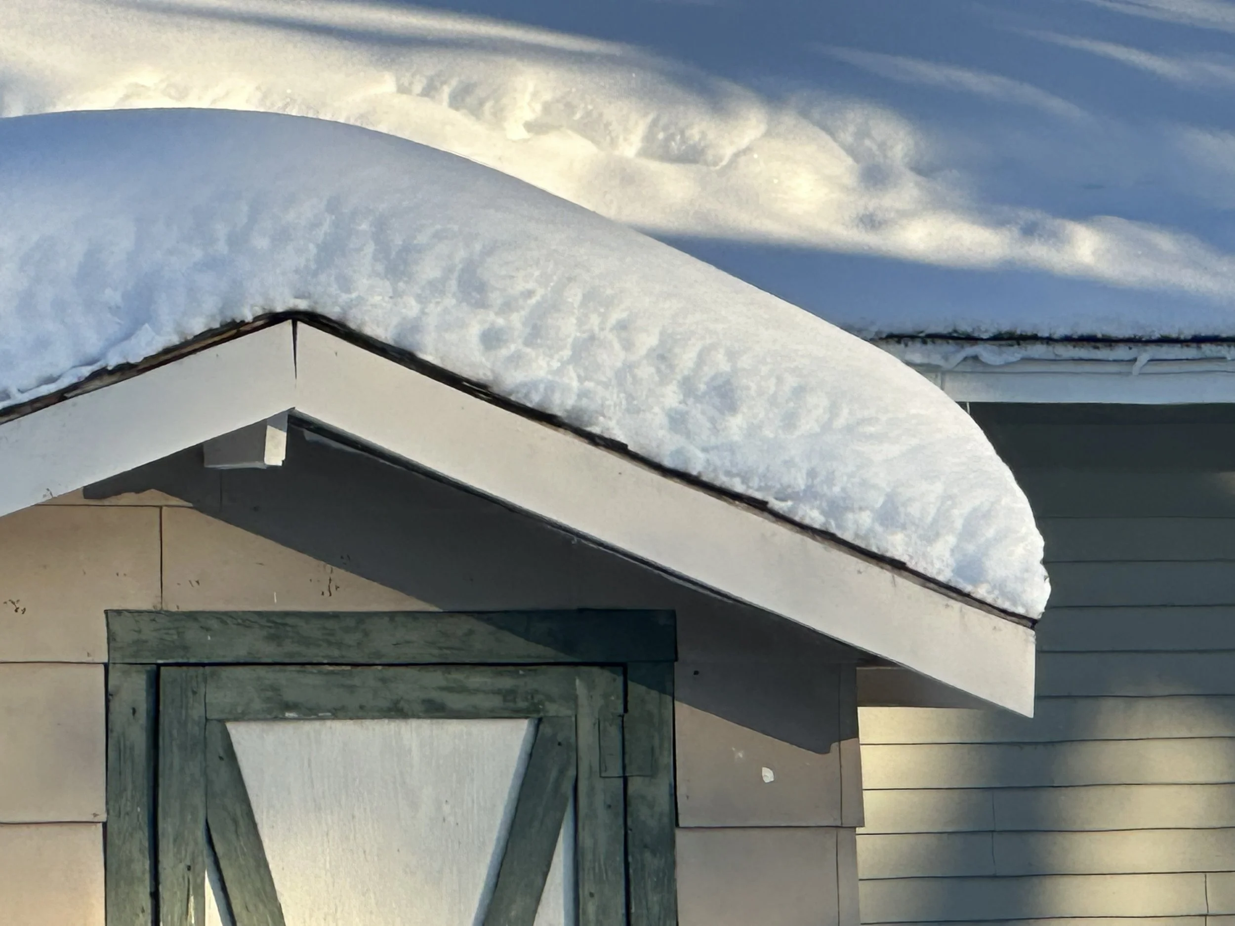 No Ice Dams on My Shed Roof