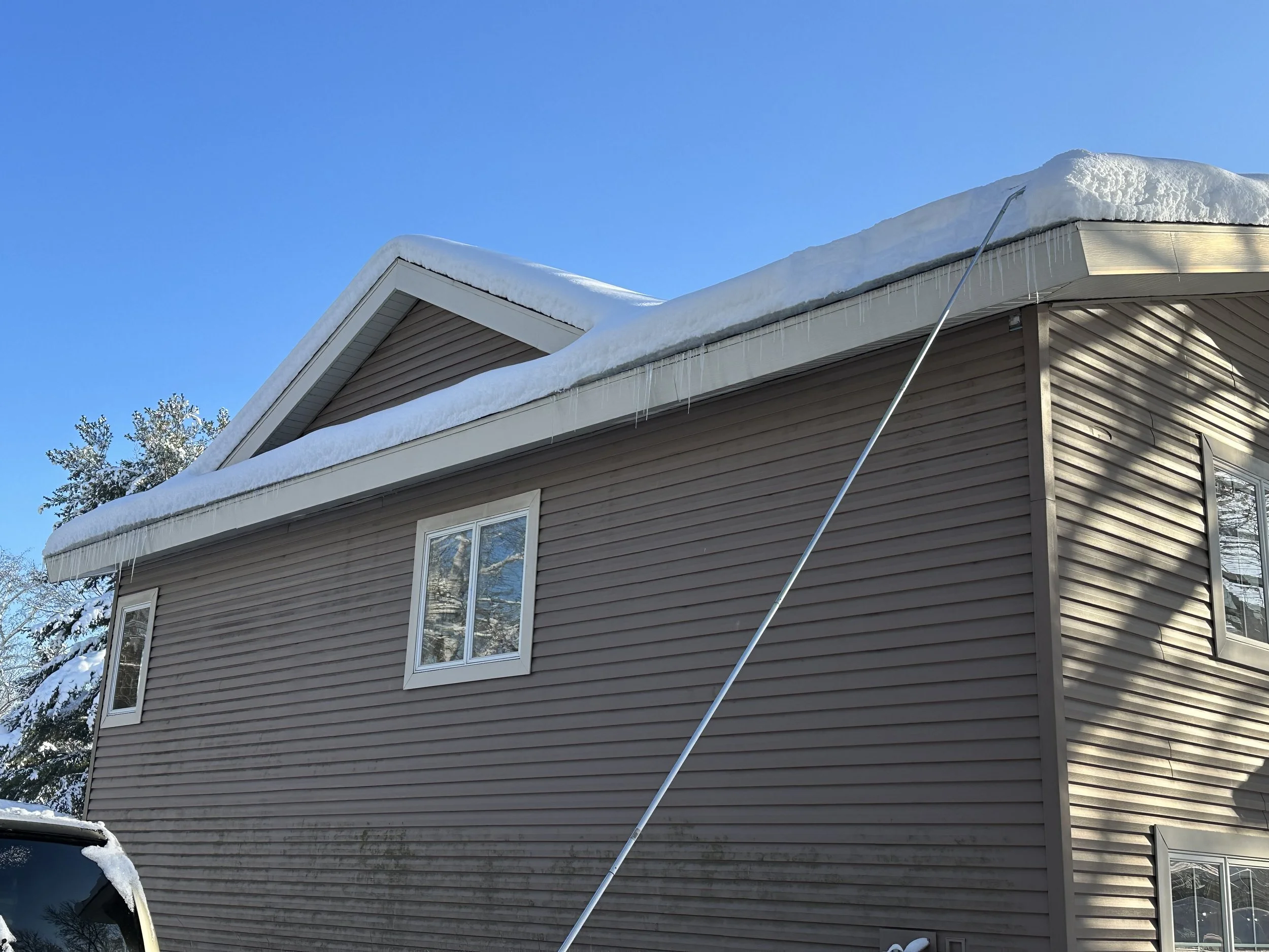 SIP Roof with Snow Blanket