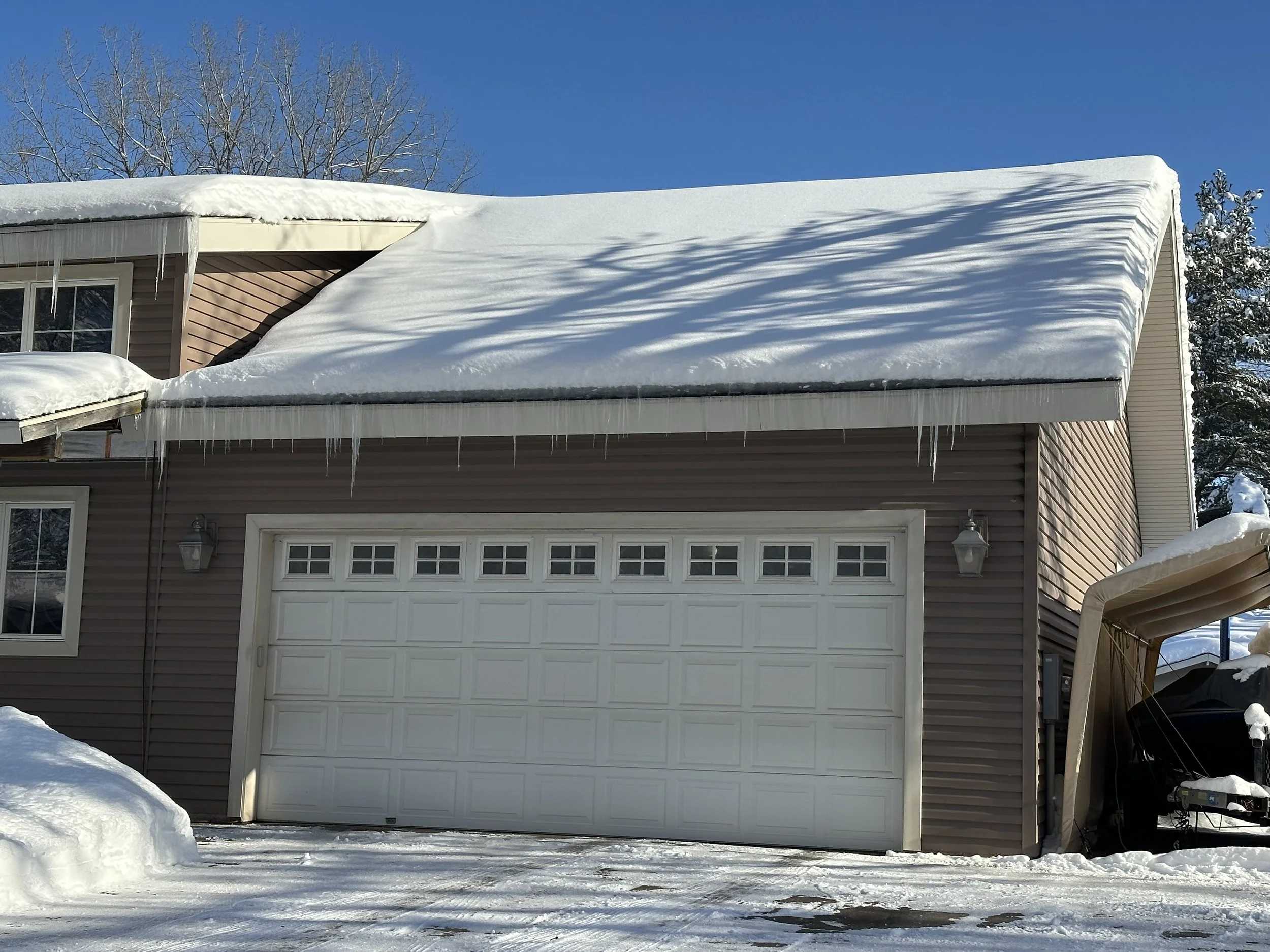 SIP Roof with Snow Blanket