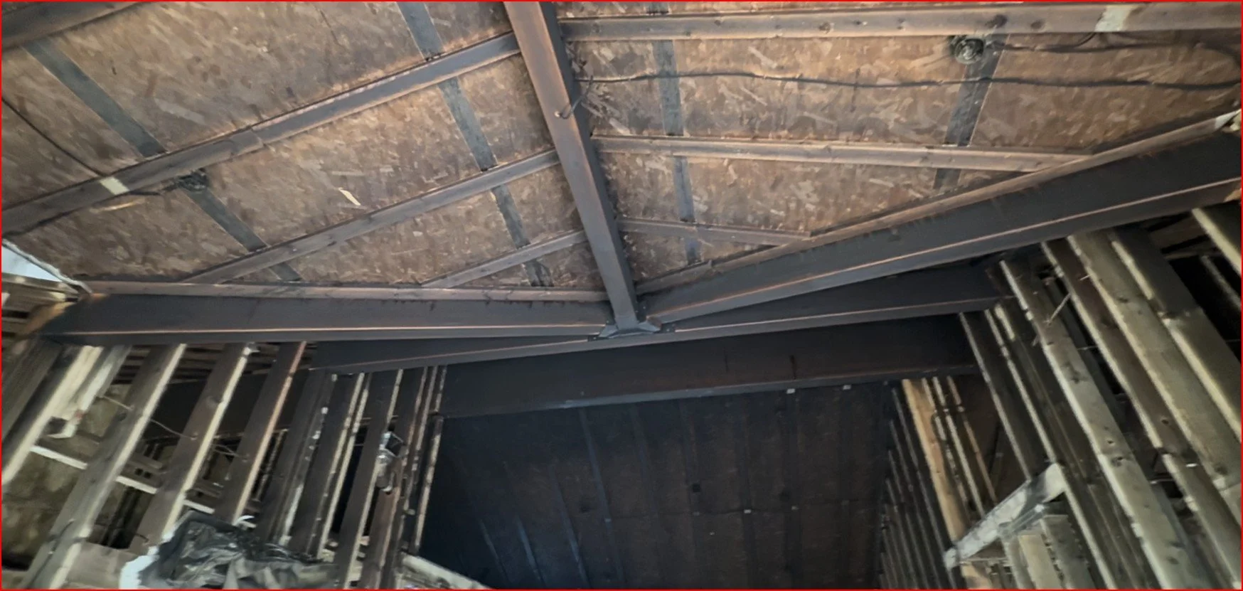 SIP Roof w/ Smoke Damage