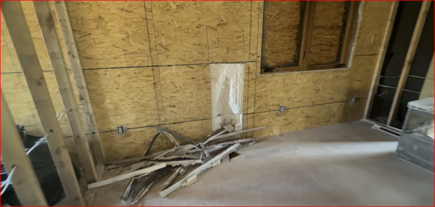 SIP Wall Panel Without Fire in Cavity