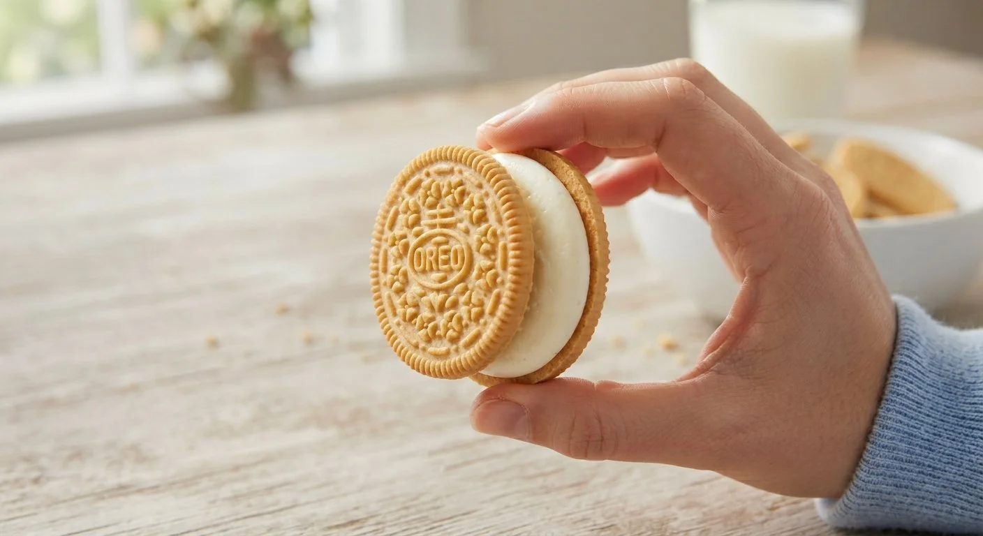 The Oreo cookie