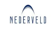 Nederveld logo with stylized arch above the text