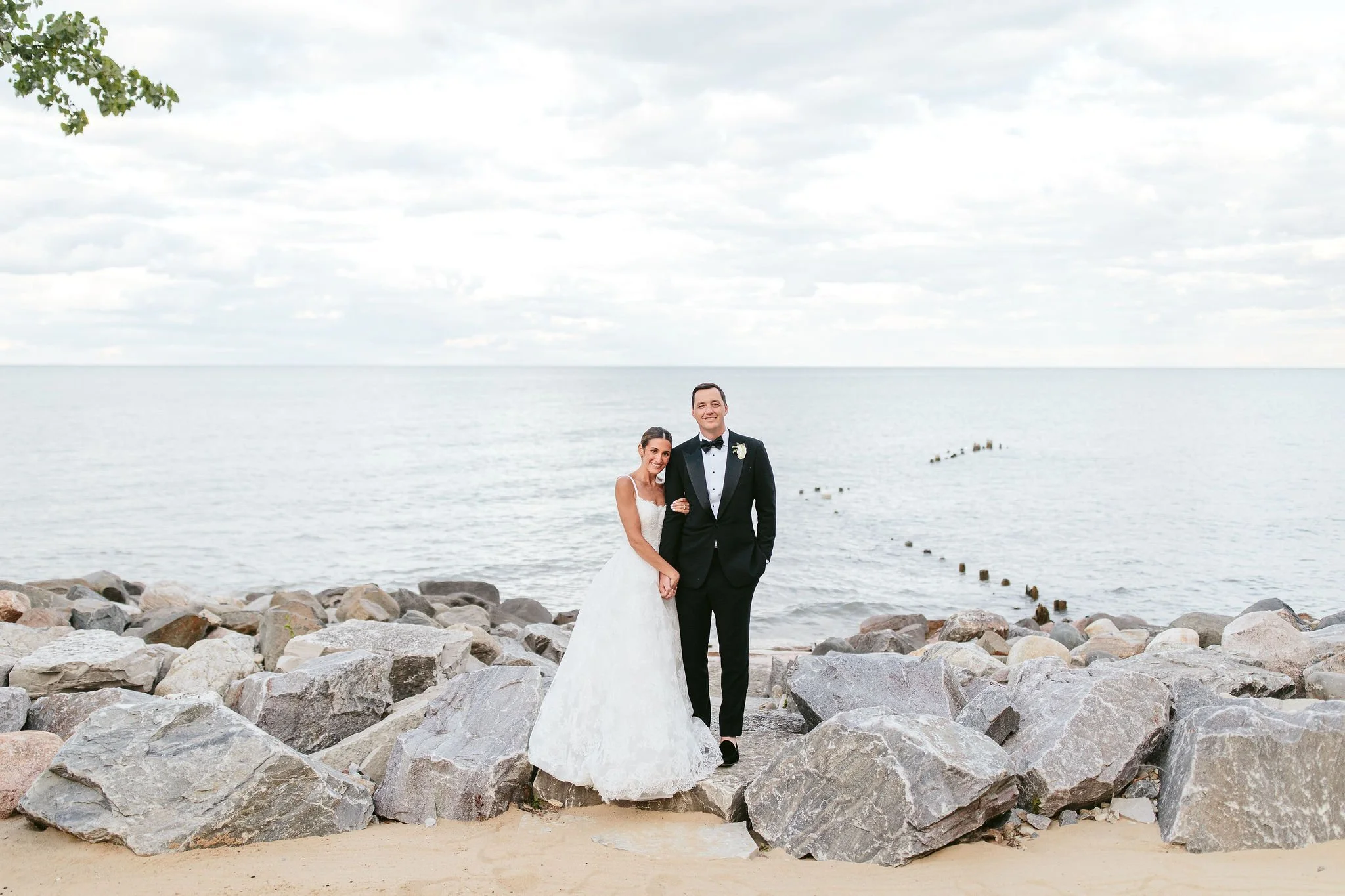 Michaela + Todd, Sailcloth Tent Wedding at a Private Chicago Residence
