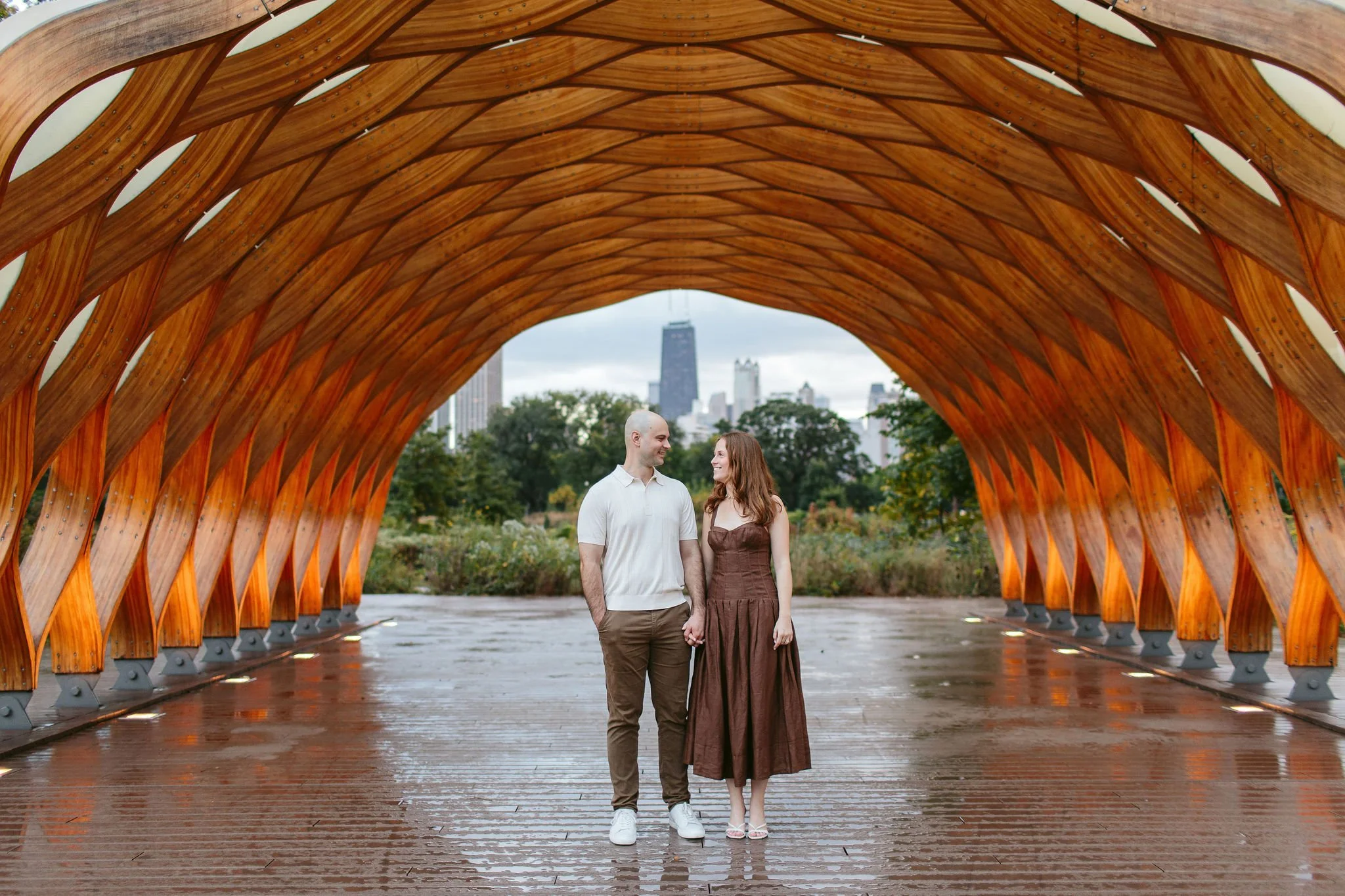Caroline + Drew, Vibrant Lincoln Park Engagement Session