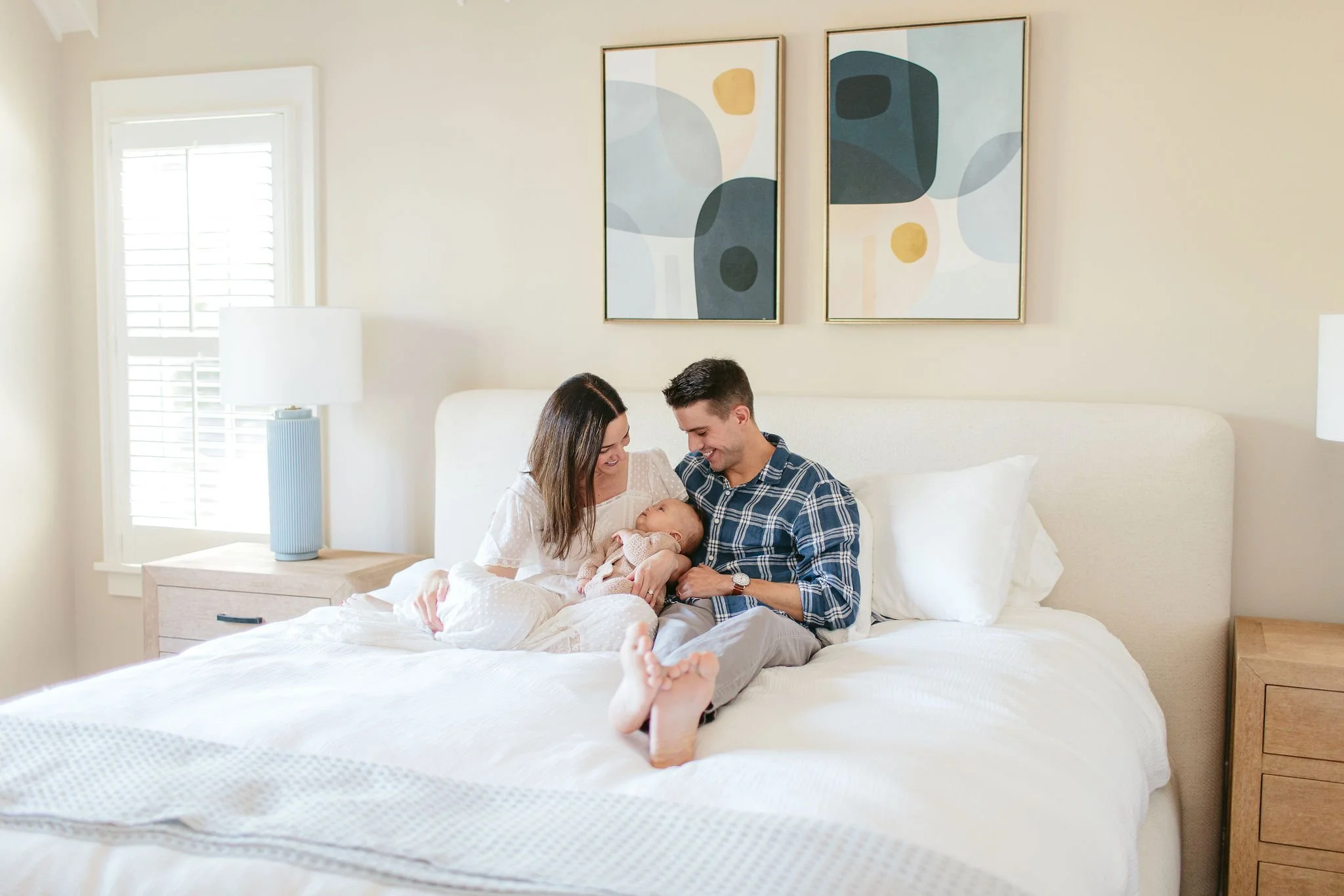 Cozy Newborn At-Home Session with the Nordmark Family