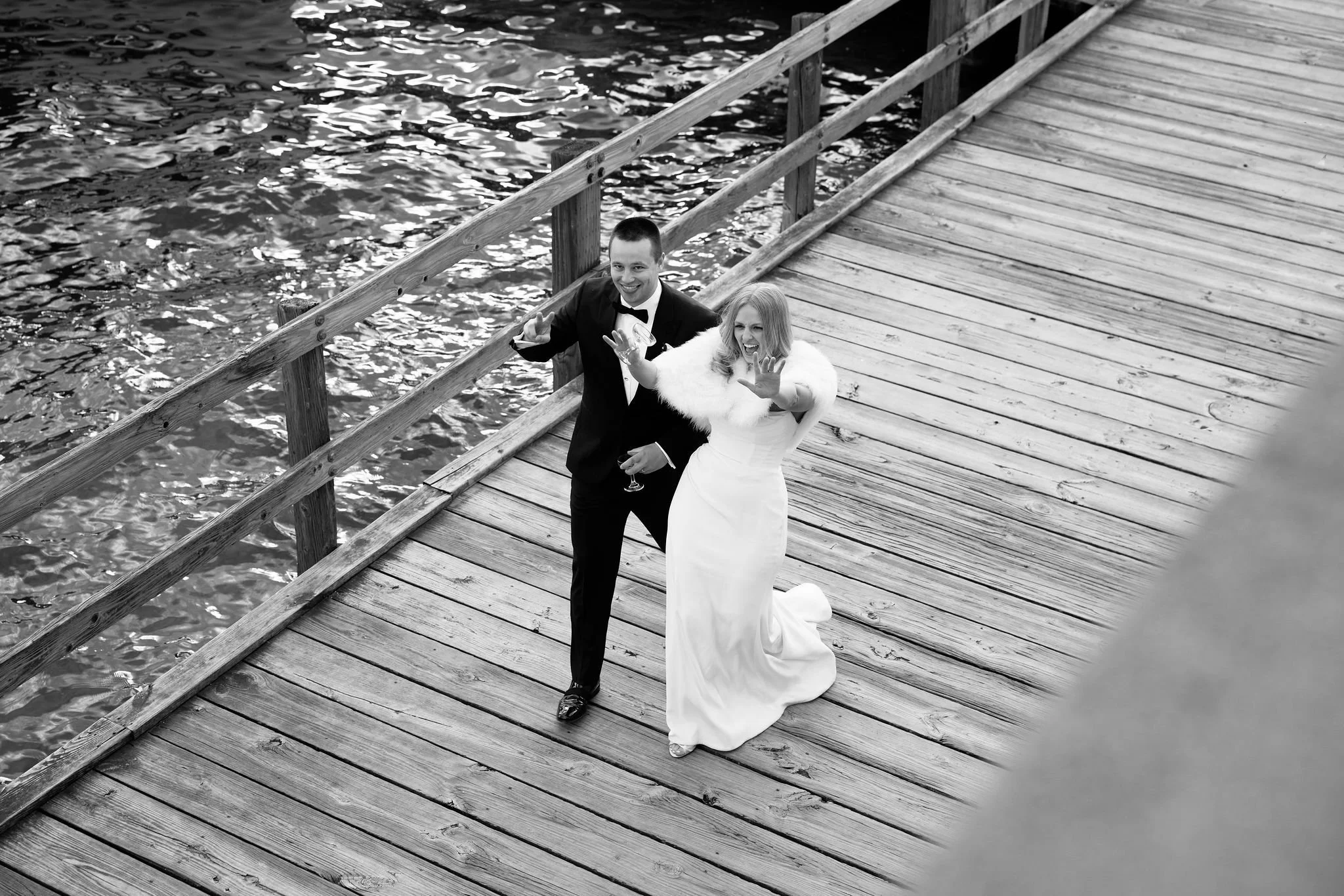Haley + Tom, Colorful Lake Geneva Riviera Wedding